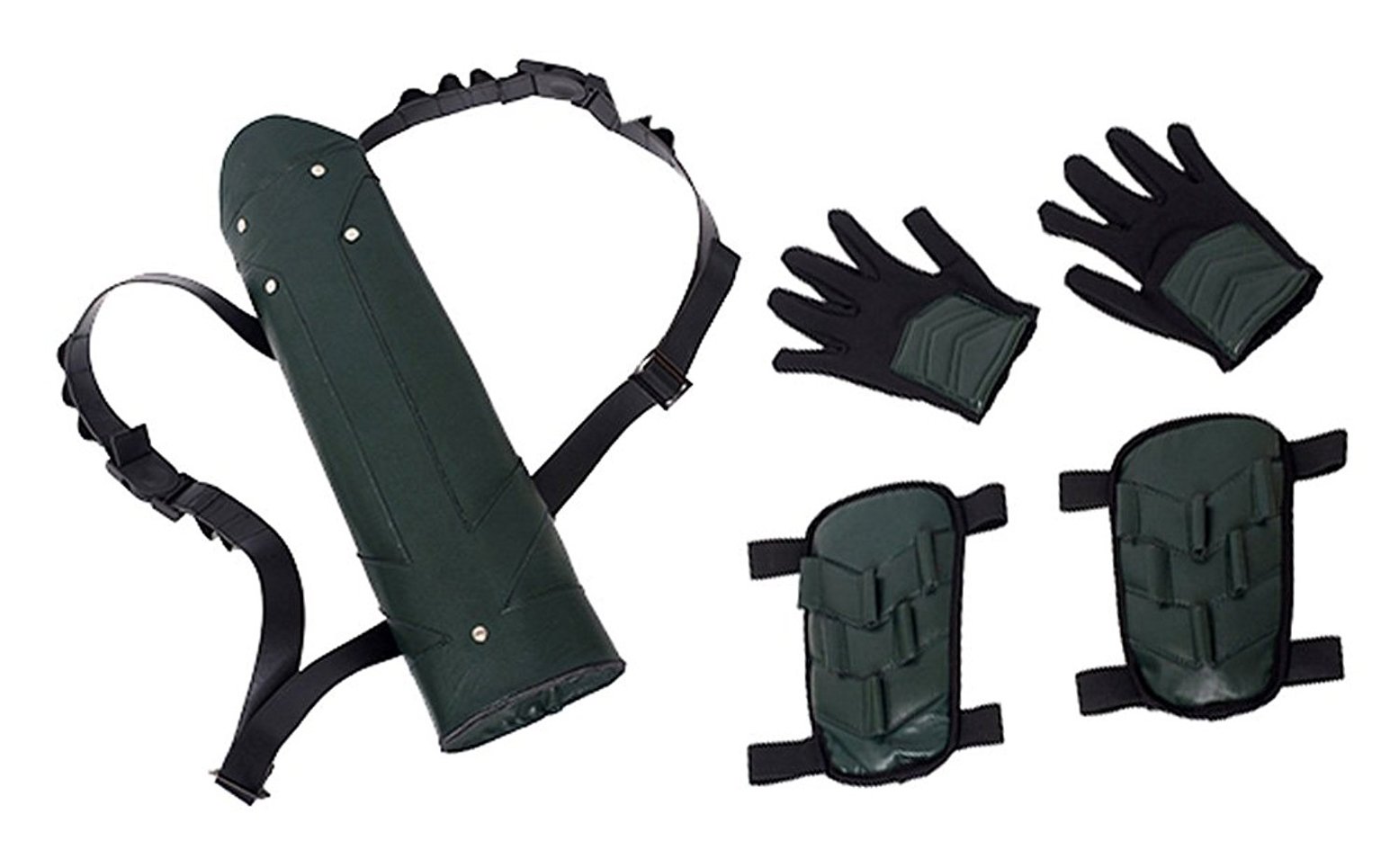 Men's Archer Green TV Series Halloween Costume Set with Accessories | Cosplay, Halloween Party & Themed Events Outfit