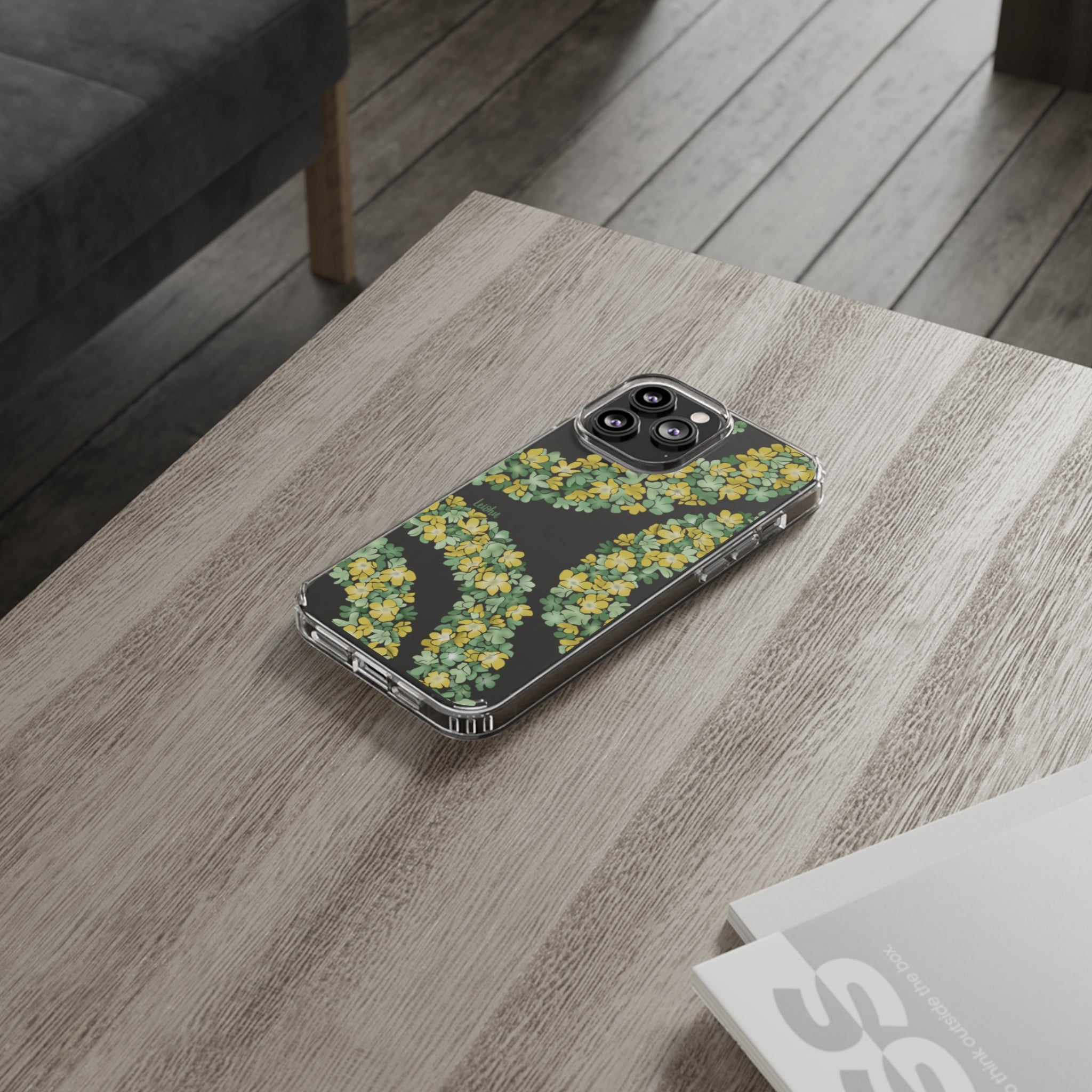 Double Pakalana Clear Phone Case - Slim Protective Cover for iPhone & Samsung - Perfect for Everyday Use & Travel