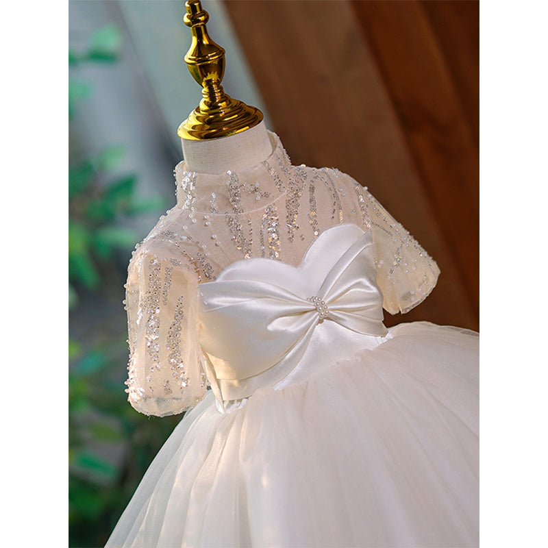 Adorable Baby Girl Birthday Dress - Fluffy Toddler Princess Party Gown for 1st Birthday, Photo Shoots & Special Occasions