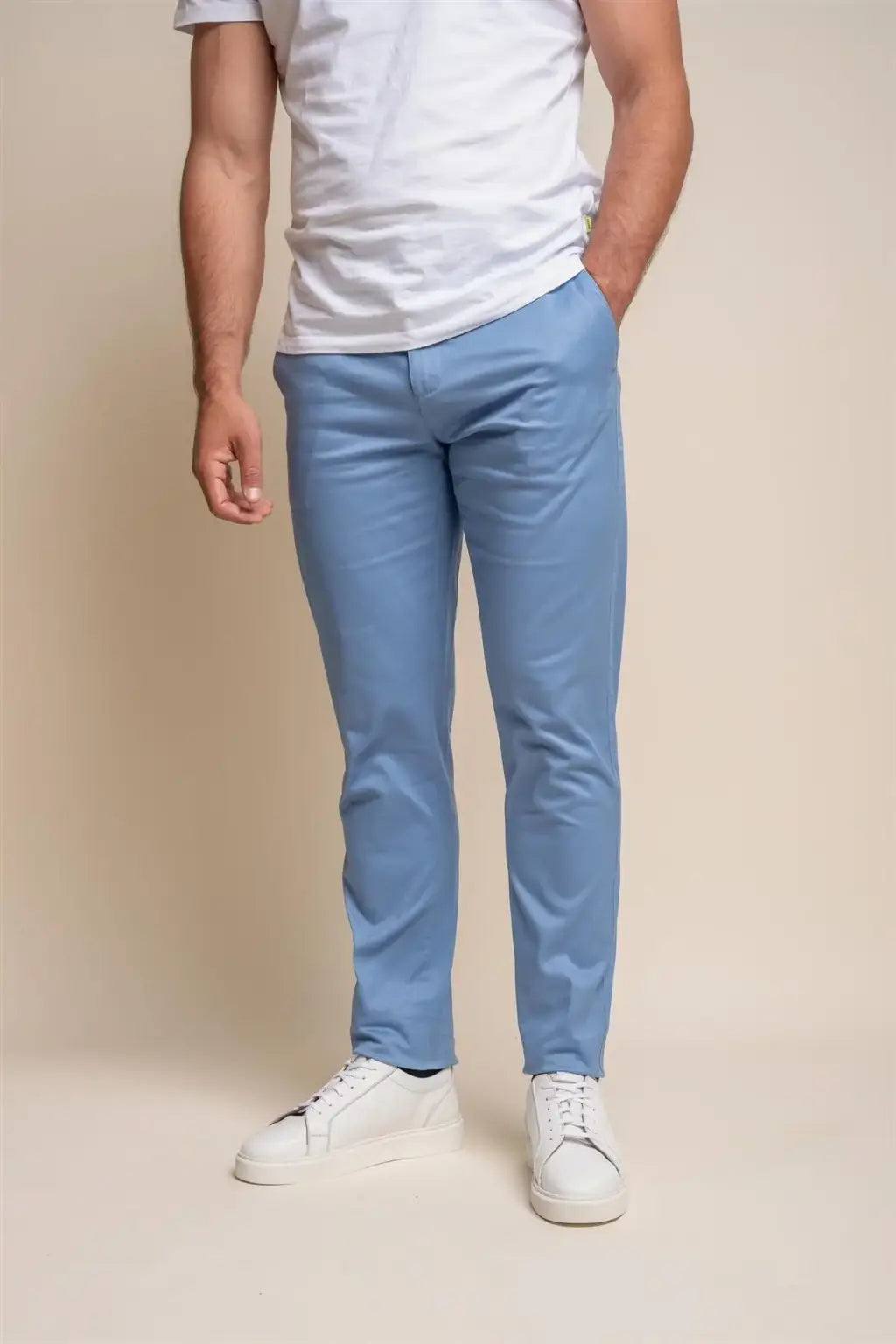 Cavani Men's Dakota Chinos - Classic Slim Fit Stretch Dress Pants for Business Casual & Office Wear | Comfortable Work Pants for Men