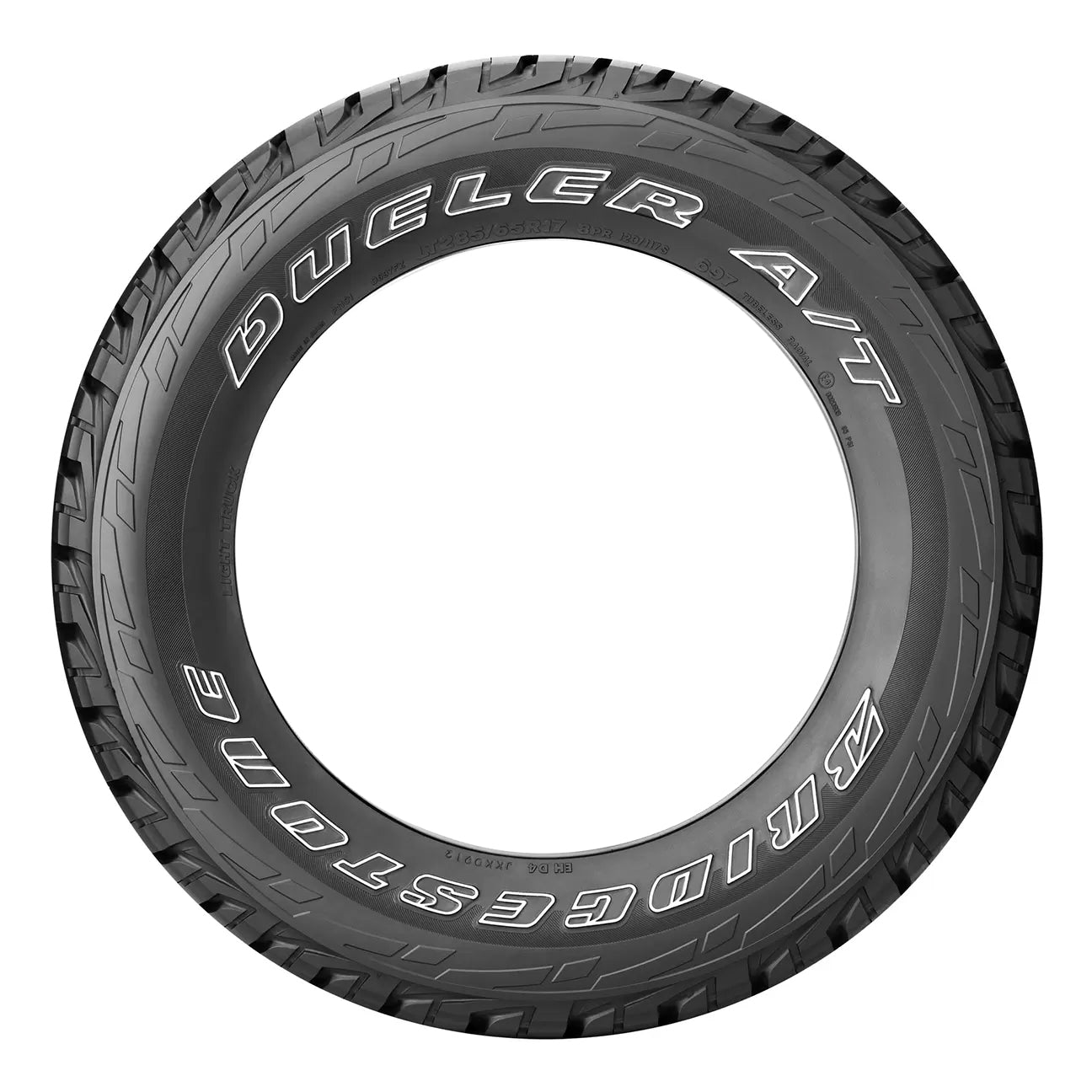 Bridgestone Dueler A/T 697 OWT All-Terrain Tire 245/70R16 111S - Premium Off-Road & Highway Performance for Trucks, SUVs & 4x4 Vehicles