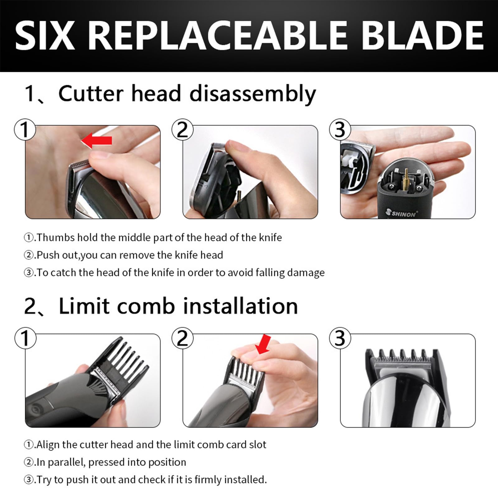 Premium All-in-One Men's Grooming Kit - Beard Trimmer, Hair Clippers, Nose & Ear Trimmer with Ultra-Sharp Stainless Steel Blades | Cordless, Washable & Travel-Friendly | Perfect for Home, Gym & Business Travel