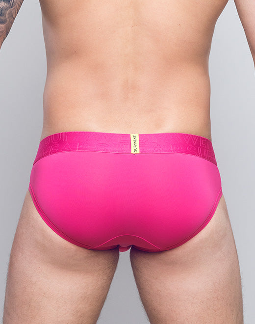 Supawear Neon Brief - High Waist Comfortable Women's Underwear for Workout, Yoga & Daily Wear