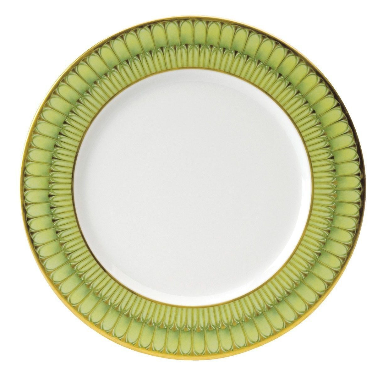 Eco-Friendly Arcades Green Dinner Plates - Set of 6 | Durable & Stylish Ceramic Plates for Everyday Meals, Dinner Parties & Special Occasions