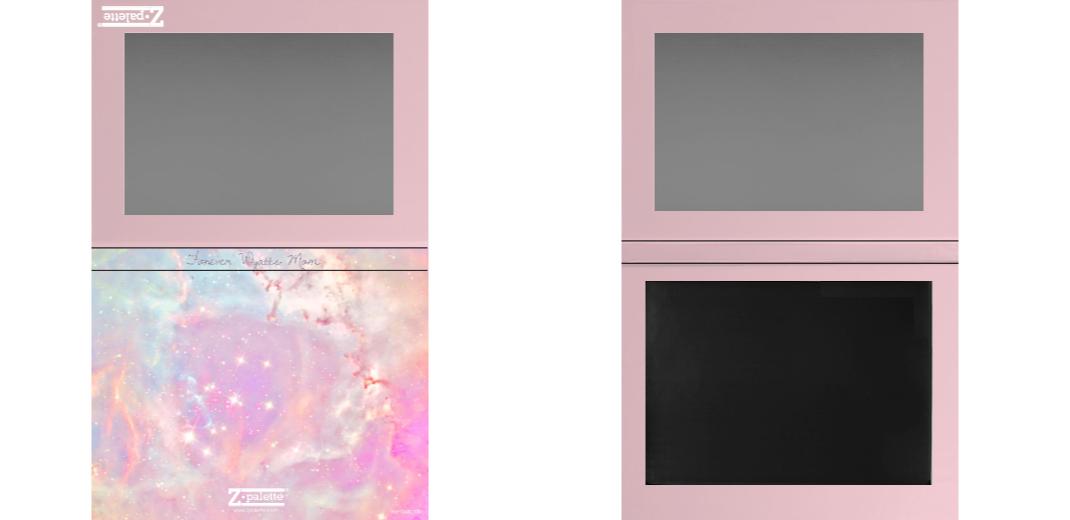 Custom Extra Large Z Palette - Magnetic Makeup Palette for Eyeshadows & Blush - Perfect for Professional Makeup Artists & Travel