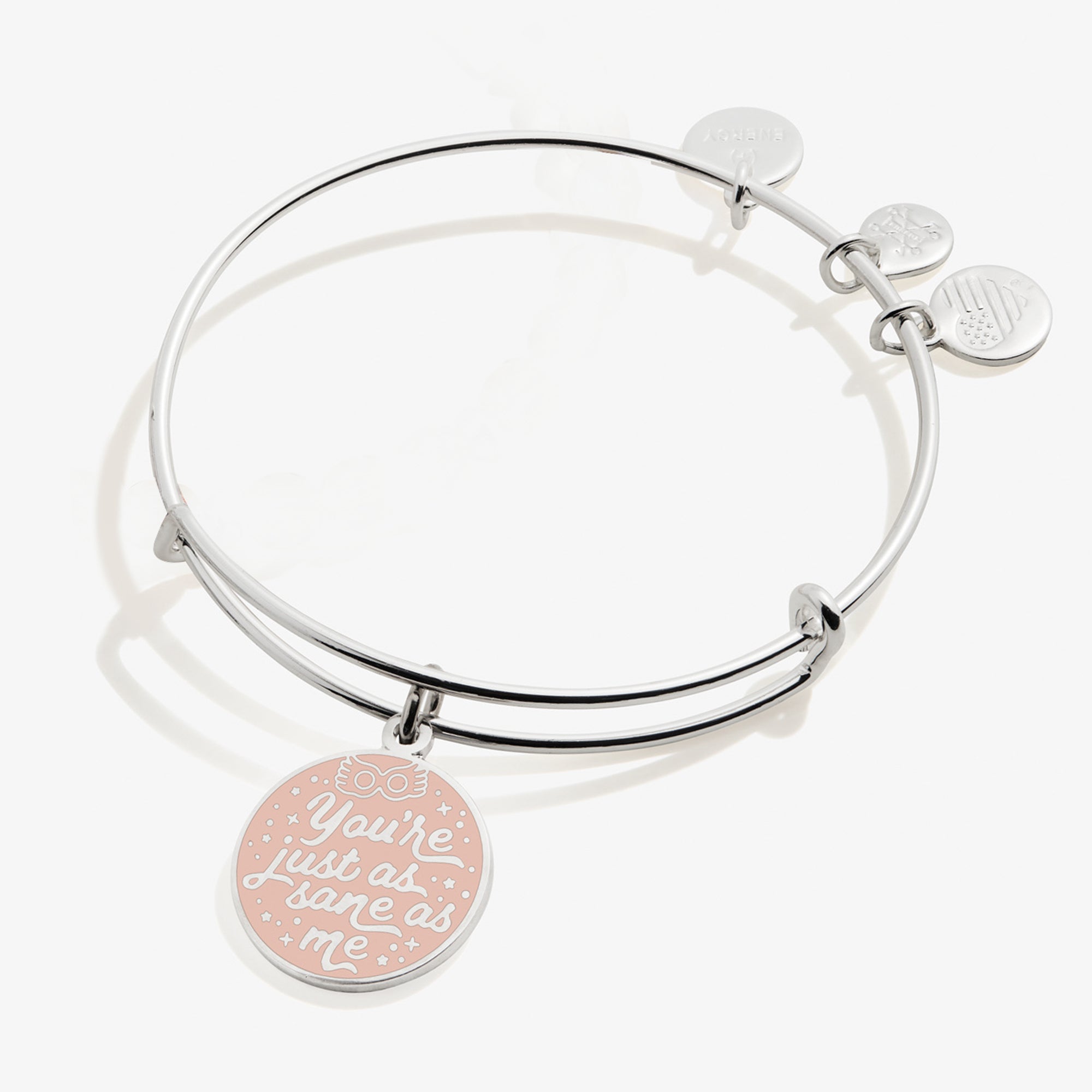 Harry Potter™ Luna Lovegood Charm Bangle Bracelet - Official Wizarding World Jewelry for Fans, Cosplay & Gift Giving - Perfect for Halloween, Comic Con & Harry Potter Themed Parties