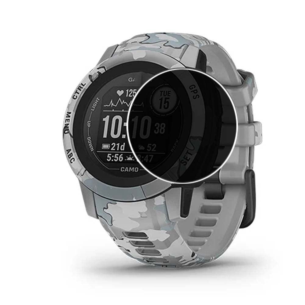 Garmin Instinct 2S Camo Edition Screen Protector - Anti-Spy Privacy Film, TPU Guard (Not Tempered Glass) for Outdoor Activities & Fitness Tracking
