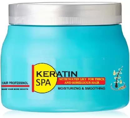 Keratin Hair Spa Cream for Dry & Frizzy Hair - Deep Conditioning Treatment (200ml) | Repair Damaged Hair, Smooth & Shine - Perfect for Salon-Quality Hair Care at Home