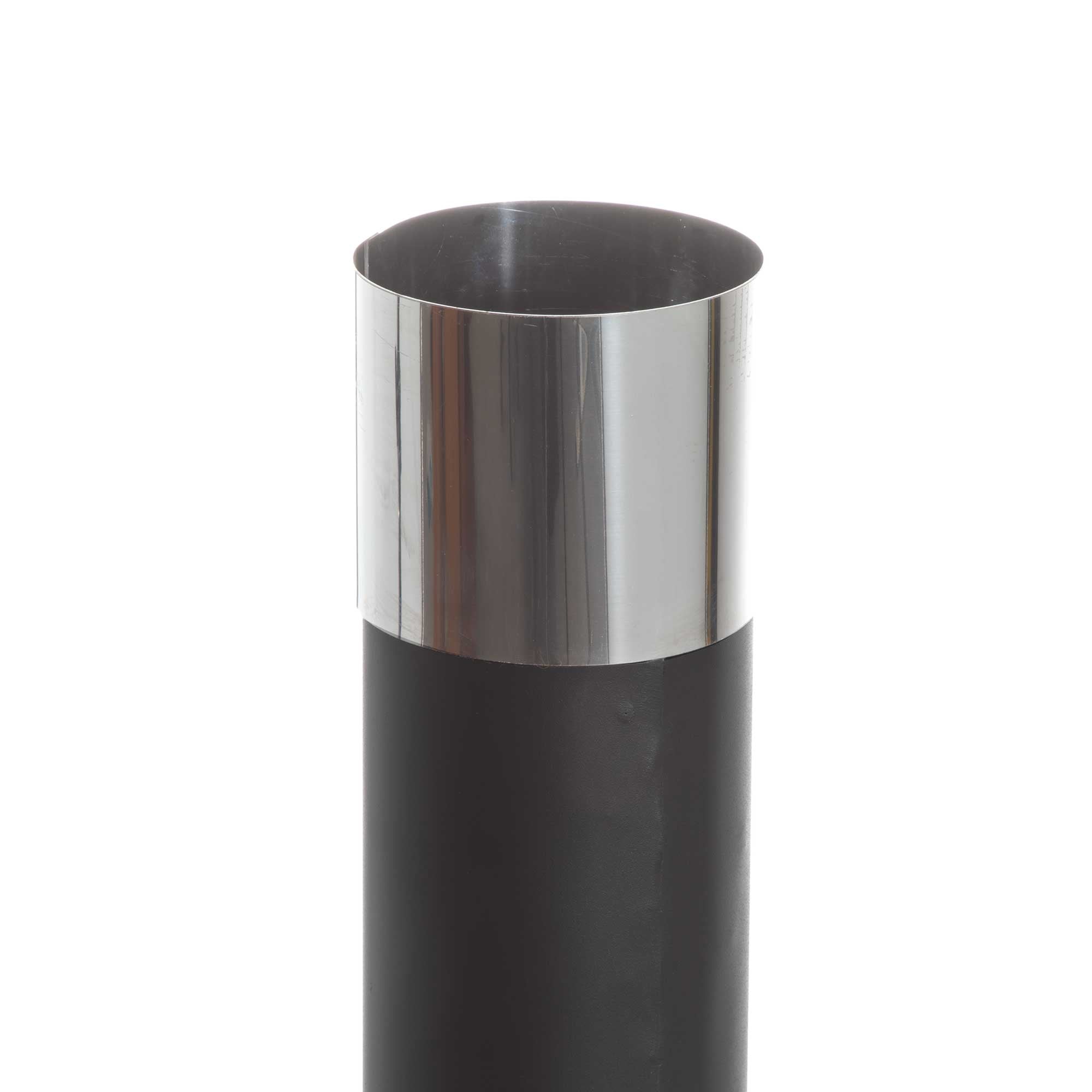 Black Steel Outdoor Chiminea Fireplace & Fire Pit - DG109 for Patio, Garden, and Backyard Gatherings