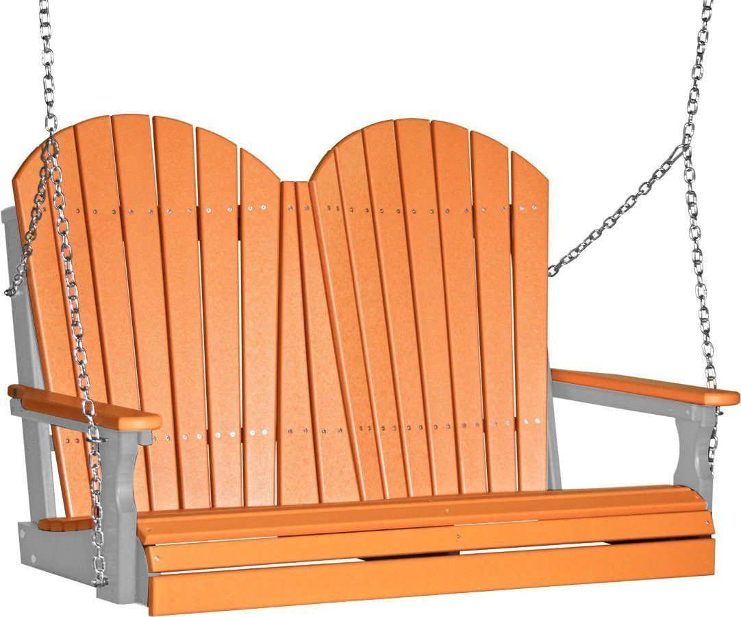 Tangerine on Gray