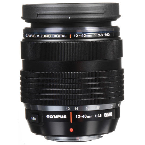 Olympus M.Zuiko Digital ED 12-40mm f/2.8 PRO Lens - Weatherproof Micro Four Thirds Zoom Lens for Travel & Landscape Photography