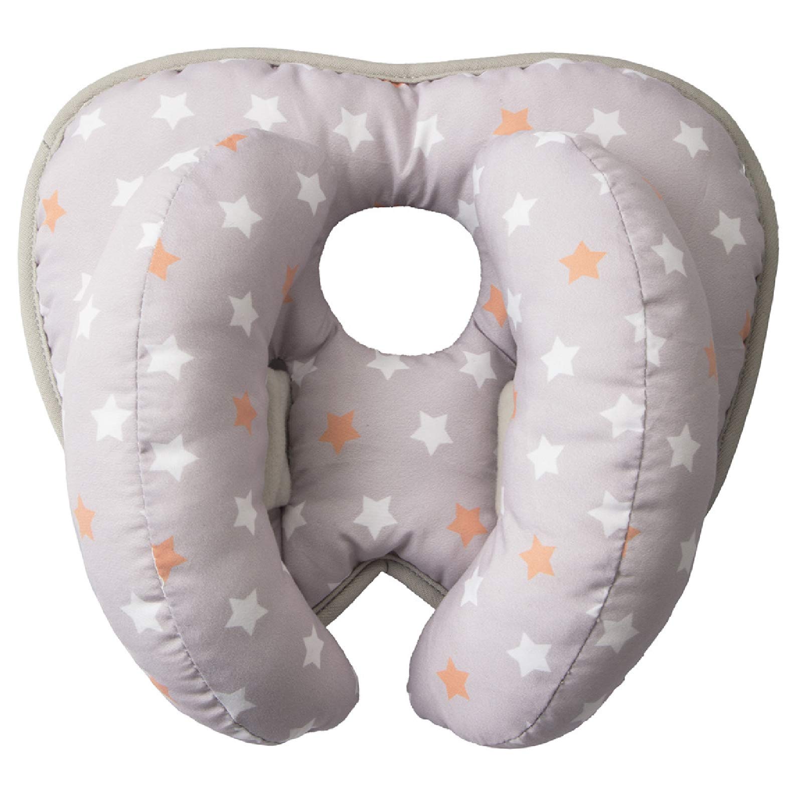 ZTGD Adjustable Breathable PP Cotton Car Neck Pillow for Adults & Babies - Comfortable Travel Neck Support for Long Road Trips, Airplane & Office Use