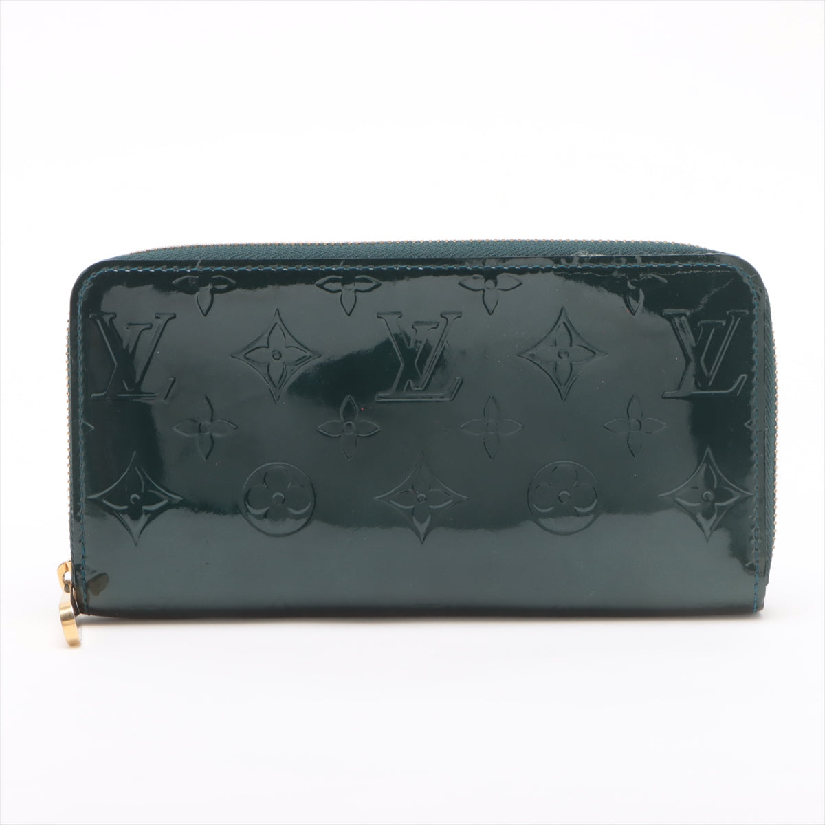 Louis Vuitton Monogram Vernis Zippy Wallet in Bleu Nuit - Luxury Designer Wallet for Women, Perfect for Everyday Use & Special Occasions
