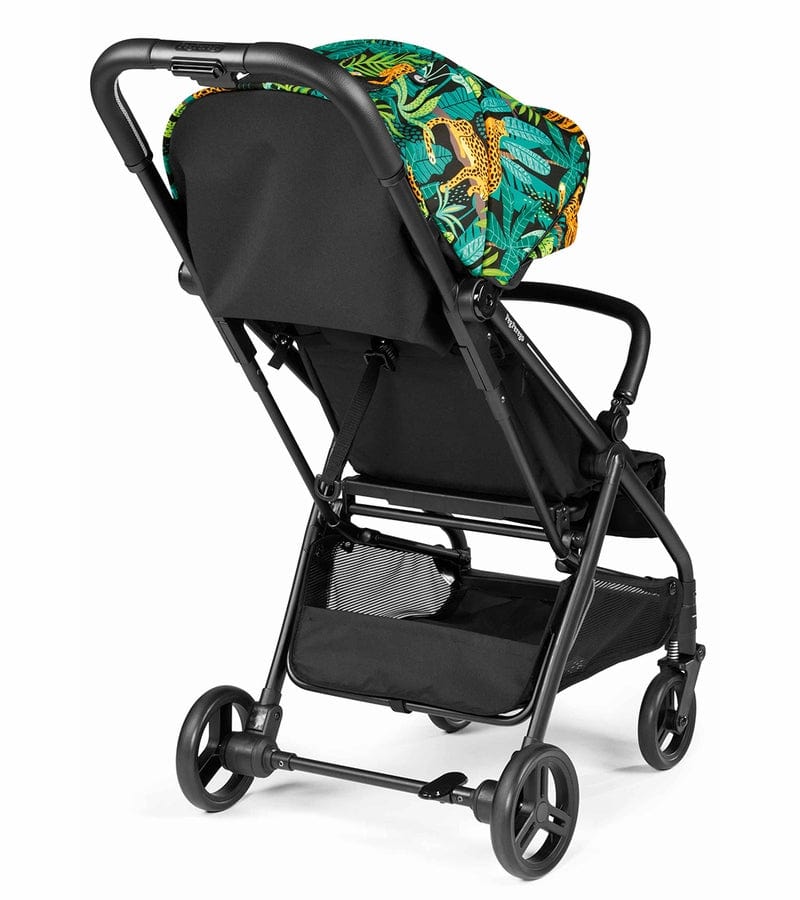 Peg Perego Selfie Stroller - Lightweight Compact Baby Stroller with One-Hand Fold, Adjustable Canopy & Storage Basket | Perfect for Urban Travel, Shopping & Family Outings