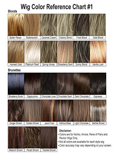 Rene of Paris Noriko Angelica Synthetic Wig with Wig Lift Comb - Butter Pecan Color - 2-Piece Hair Bundle for Cosplay, Costume Parties & Everyday Wear
