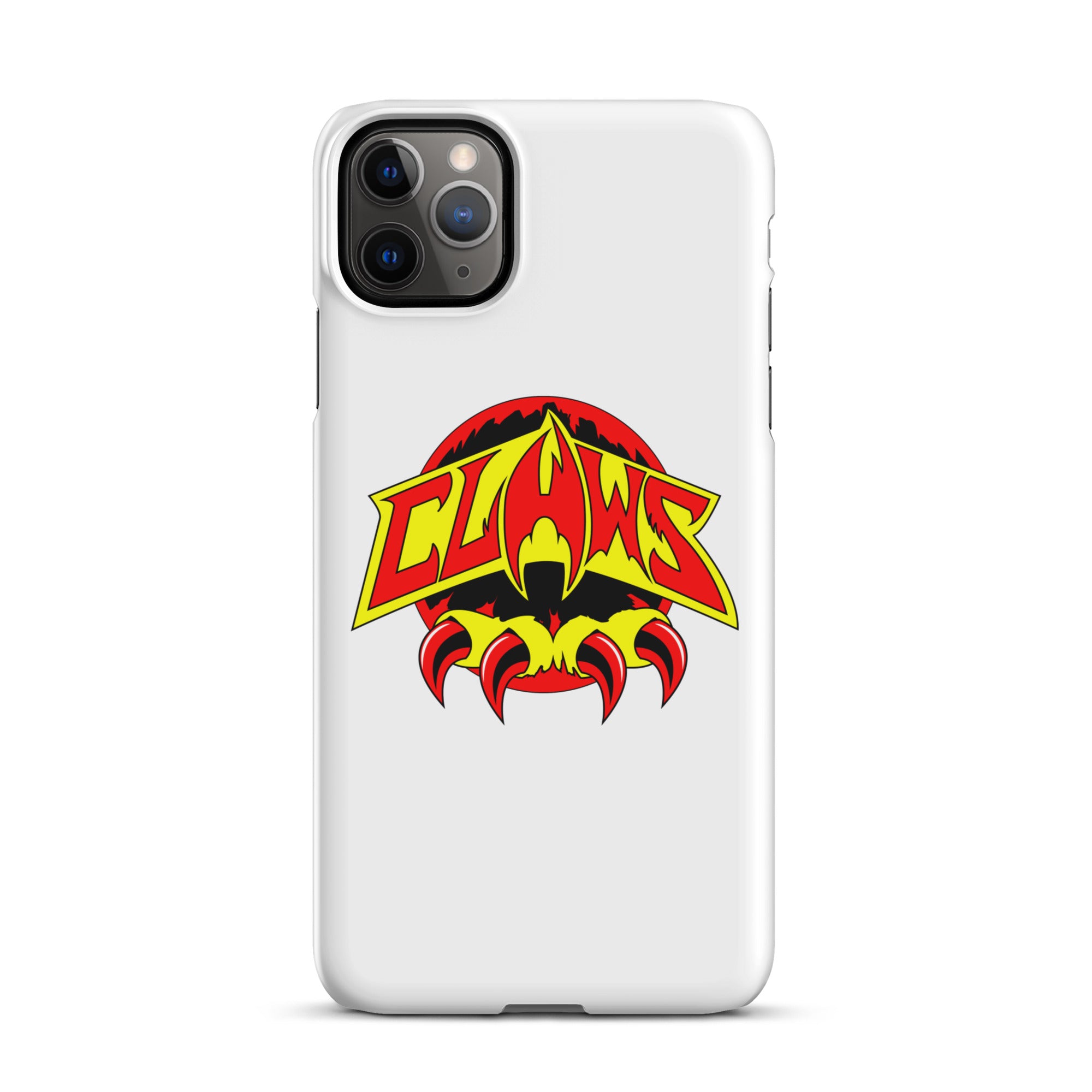Zoo Jitsu Fighters CLAWS Logo Snap Case for iPhone® - Durable Protective Cover for iPhone 6/7/8/X/11/12/13/14 - Perfect for Martial Arts Fans & Anime Lovers