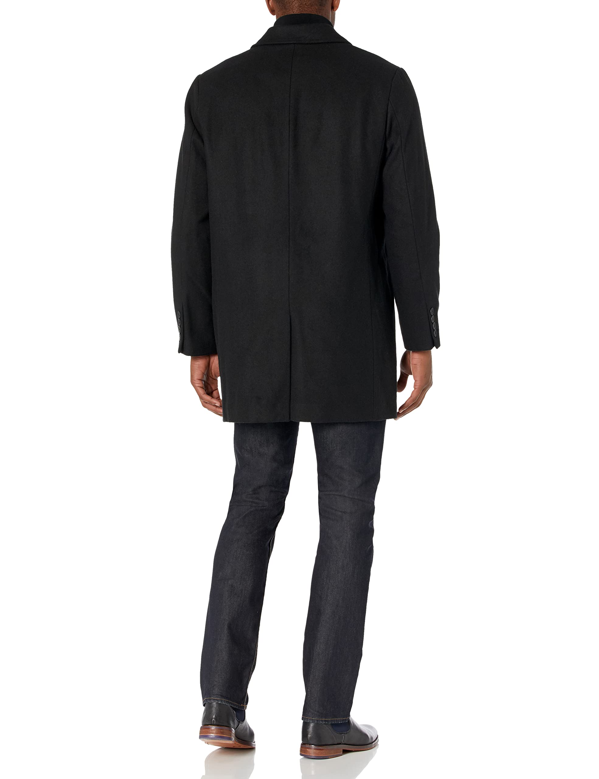 Dockers Men's Henry Wool Blend Top Coat - Classic Winter Overcoat for Business & Casual Wear (Regular, Big & Tall Sizes) | Perfect for Office, Weddings & Formal Events