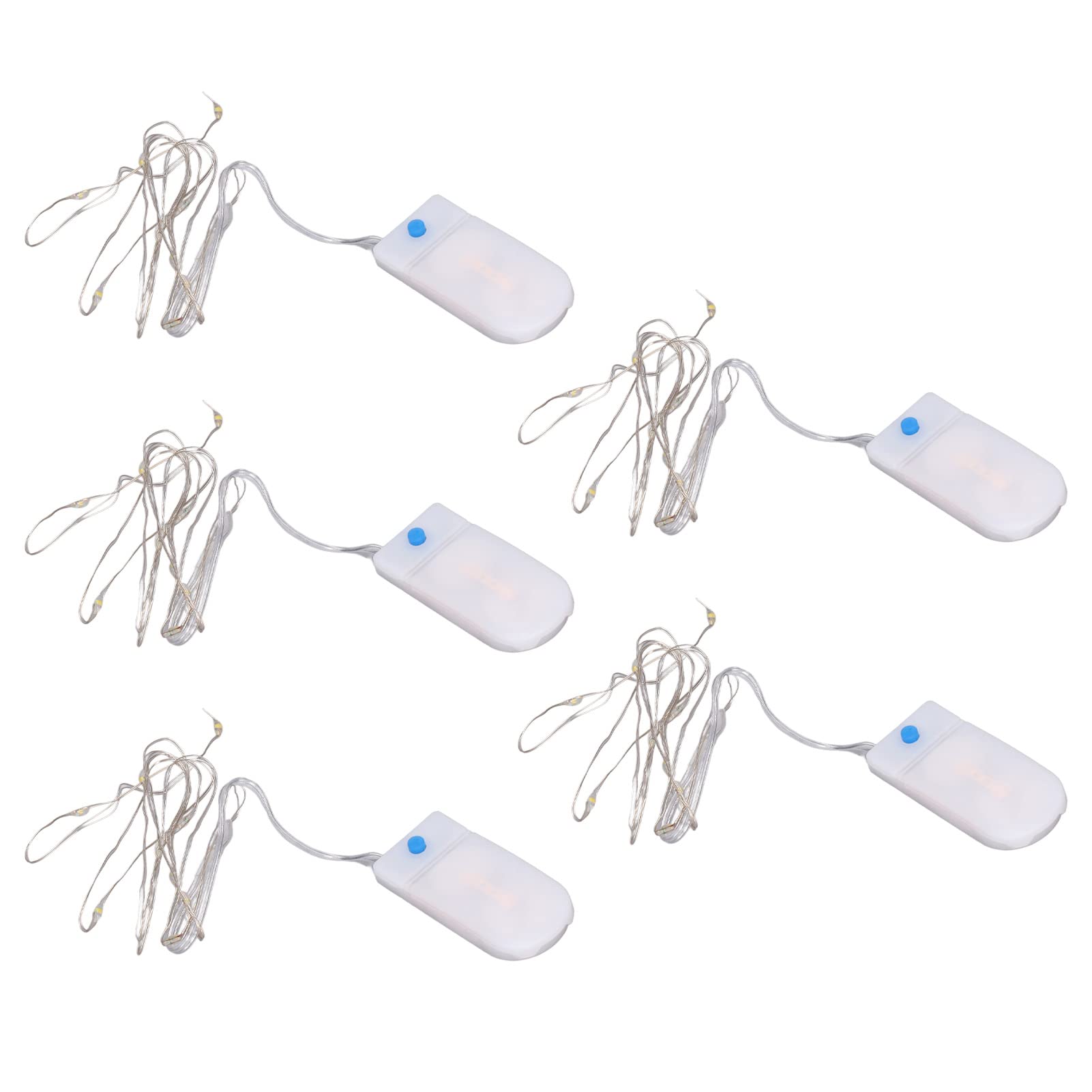 Mini LED String Lights - Elegant & Lightweight Fairy Lights for DIY, Home Decor, Dollhouse, Outdoor & Indoor Use - Perfect for Parties, Weddings, and Cozy Ambiance