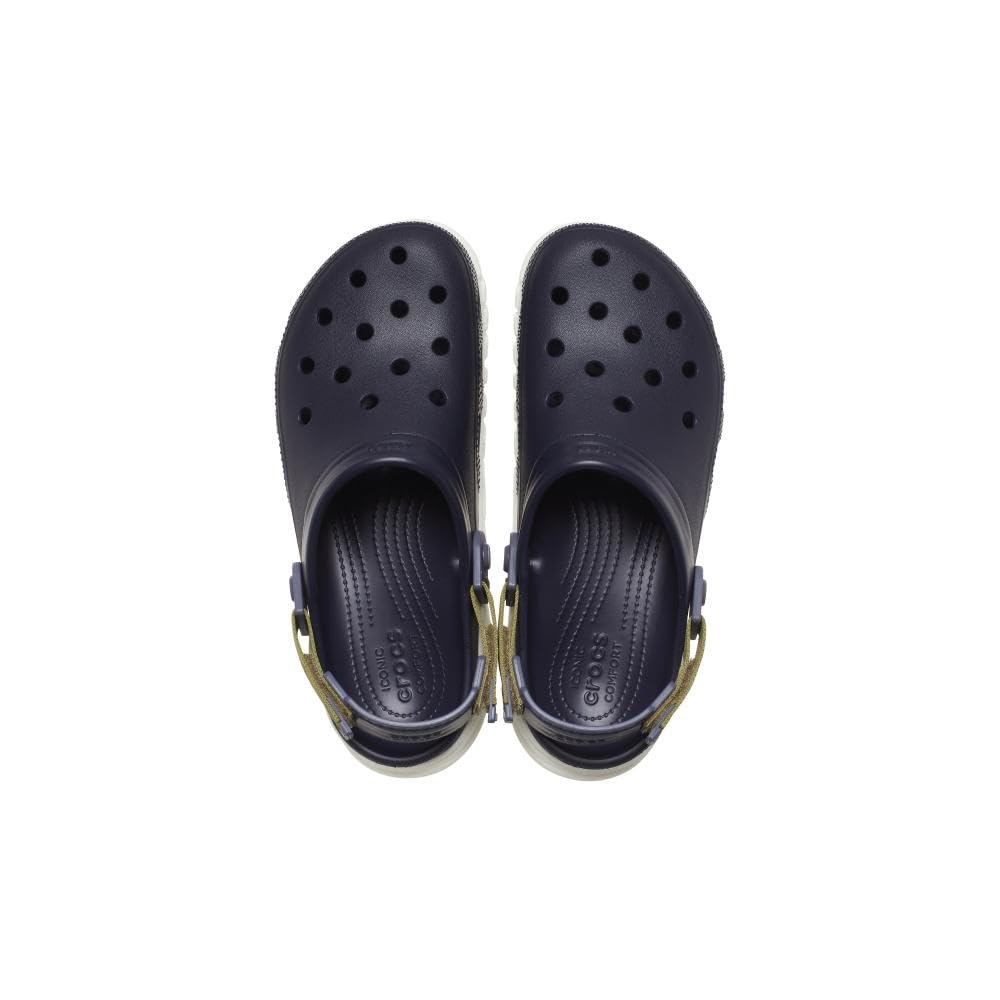 Crocs Unisex-Adult Duet Max II Clog - Comfortable Slip-On Shoes for Men & Women - Perfect for Casual Wear, Gardening, and Outdoor Activities