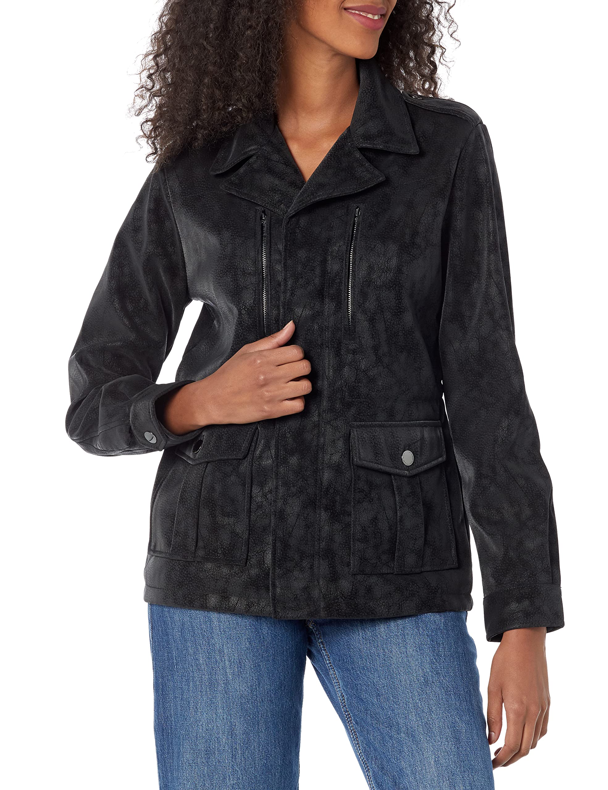 Desigual Women's Winter Coat - Waterproof Warm Jacket for Outdoor Activities | Fashionable Long Trench Coat for Travel, Work & Daily Wear