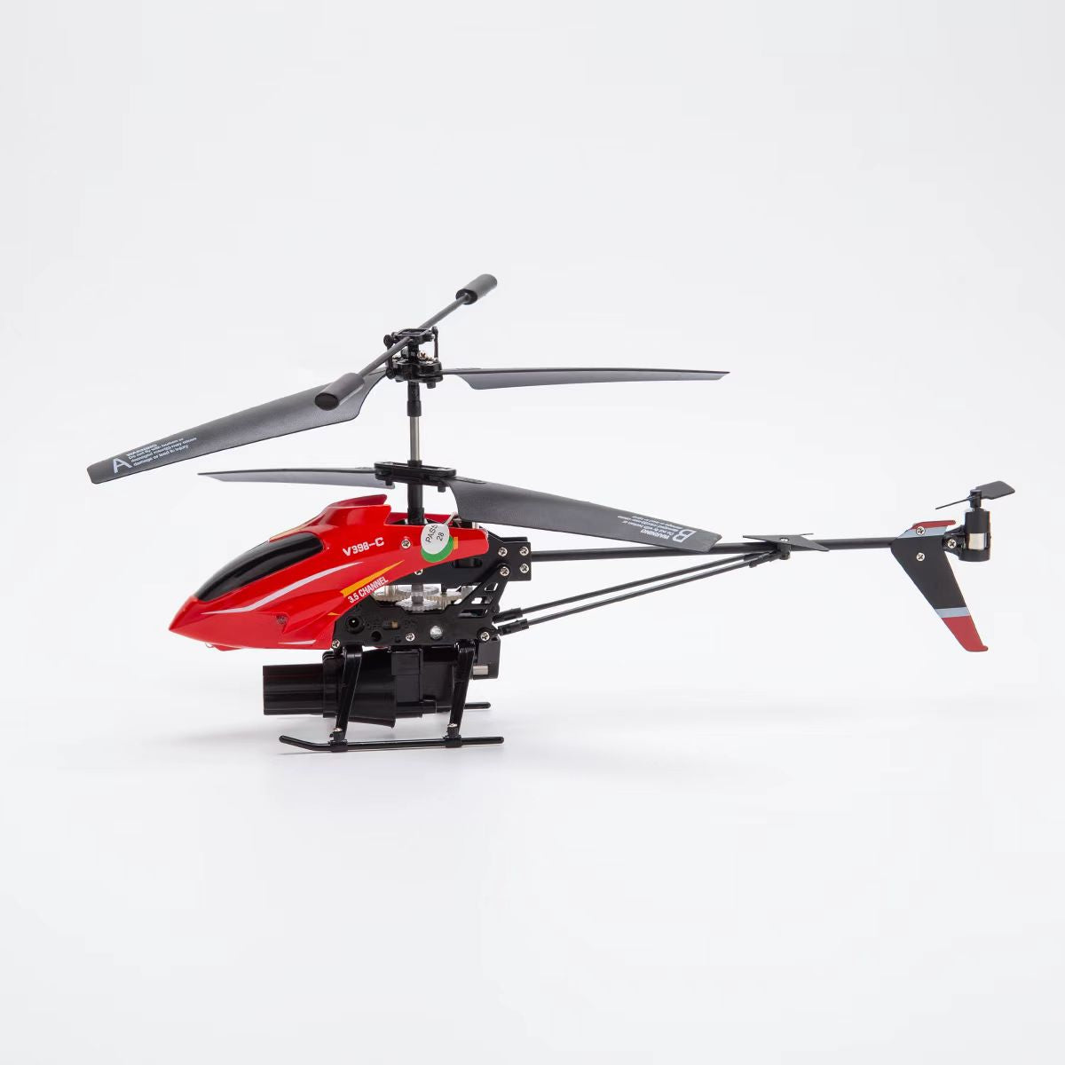 WLTOYS XK V398 C RC Helicopter with Missile Launch - 6 Axis Gyro & Altitude Hold Remote Control Drone for Adults & Kids - Perfect for Outdoor Flying, Aerial Photography and RC Hobby Fun
