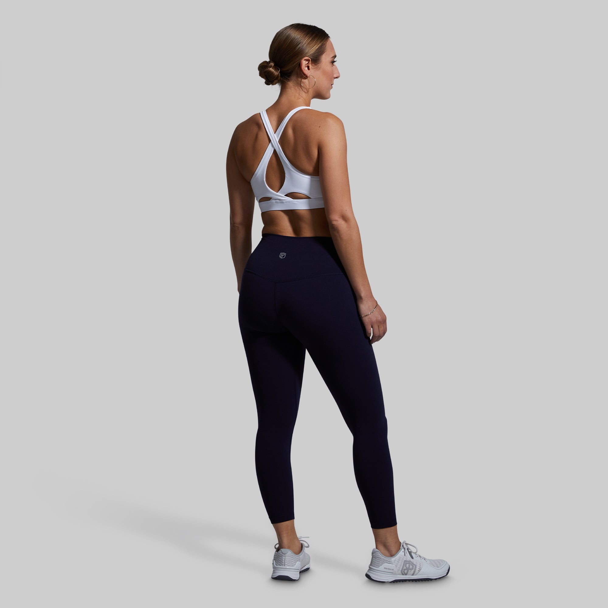 High Waist Yoga Pants for Women - Comfortable Workout Leggings with Pockets (Navy Blue) - Perfect for Gym, Running, Pilates & Lounge Wear