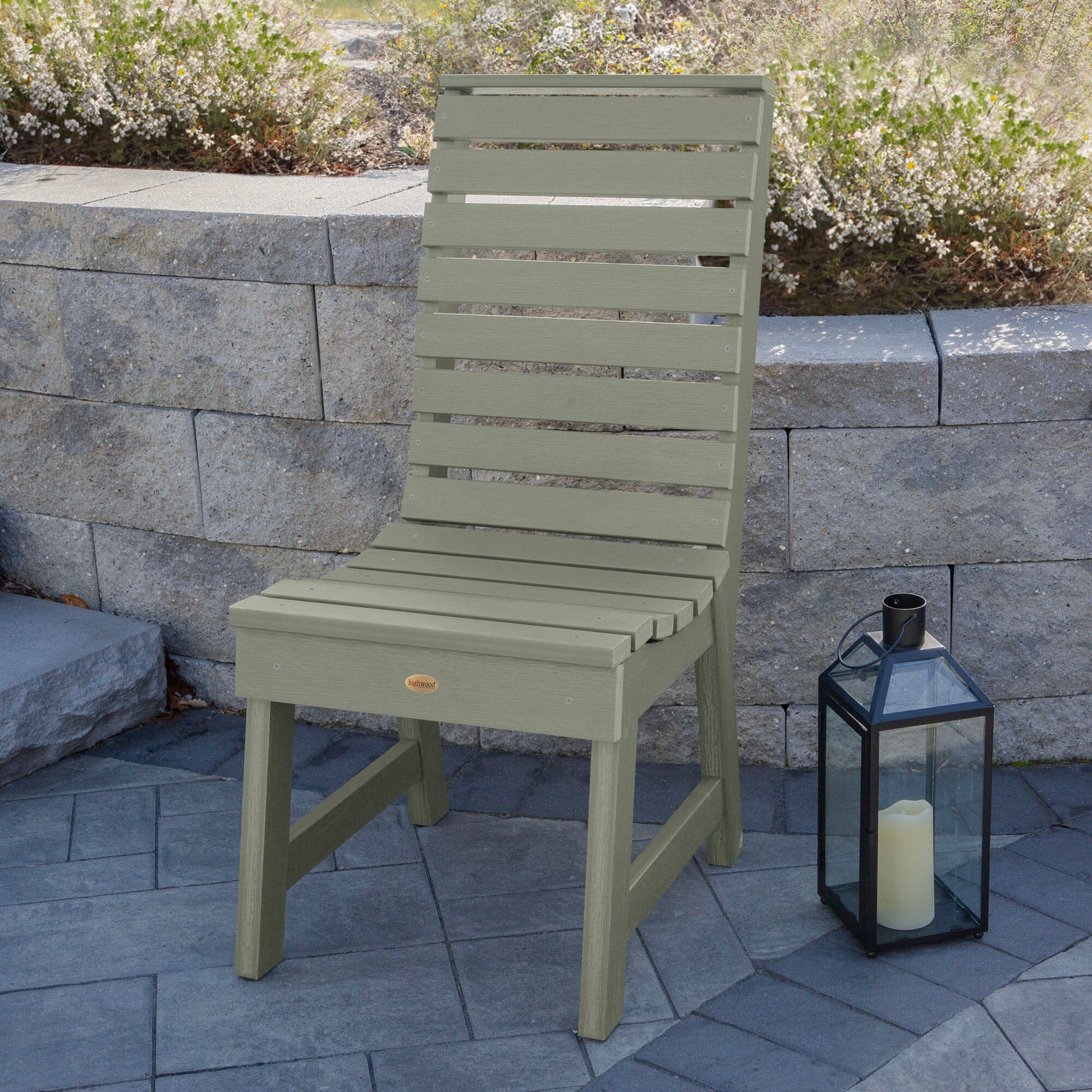 Weatherly Modern Dining Side Chair - Sturdy Wooden Kitchen Chairs with Padded Seat - Perfect for Dining Room, Kitchen, Breakfast Nook & Small Spaces