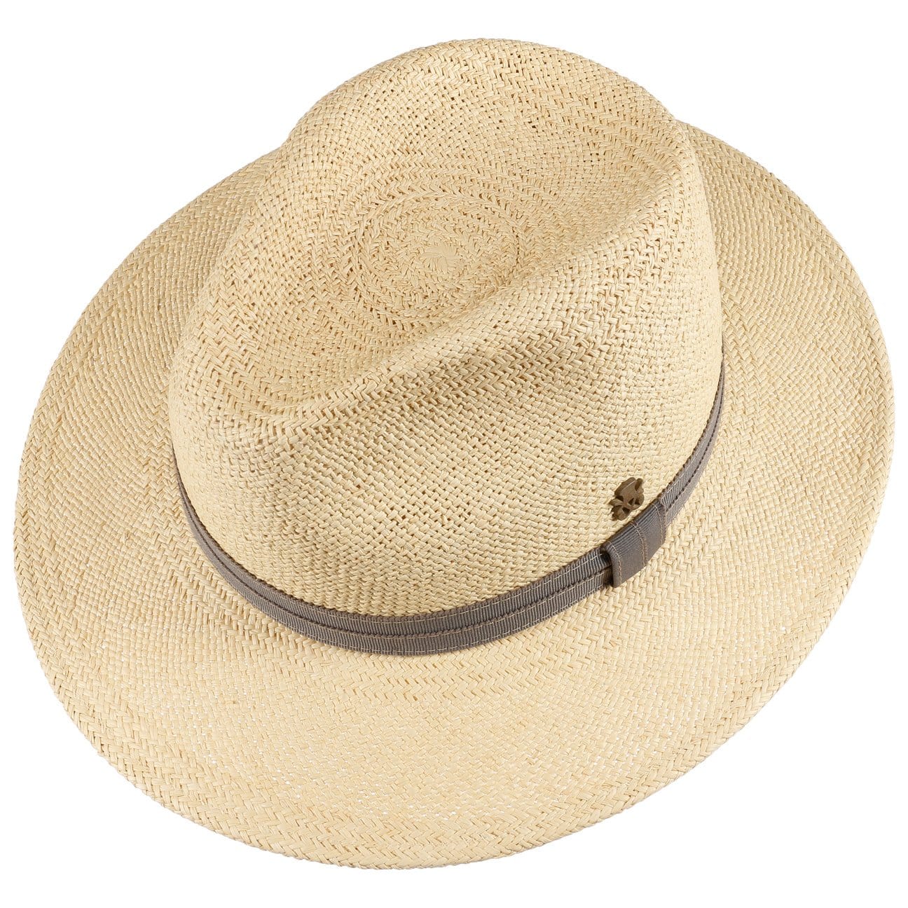 Andrew Farmer Panama Hat Zechbauer by Mayser - Premium Straw Fedora Hat for Men, Breathable Summer Sun Hat with Wide Brim, Perfect for Beach, Outdoor, Travel and Casual Wear