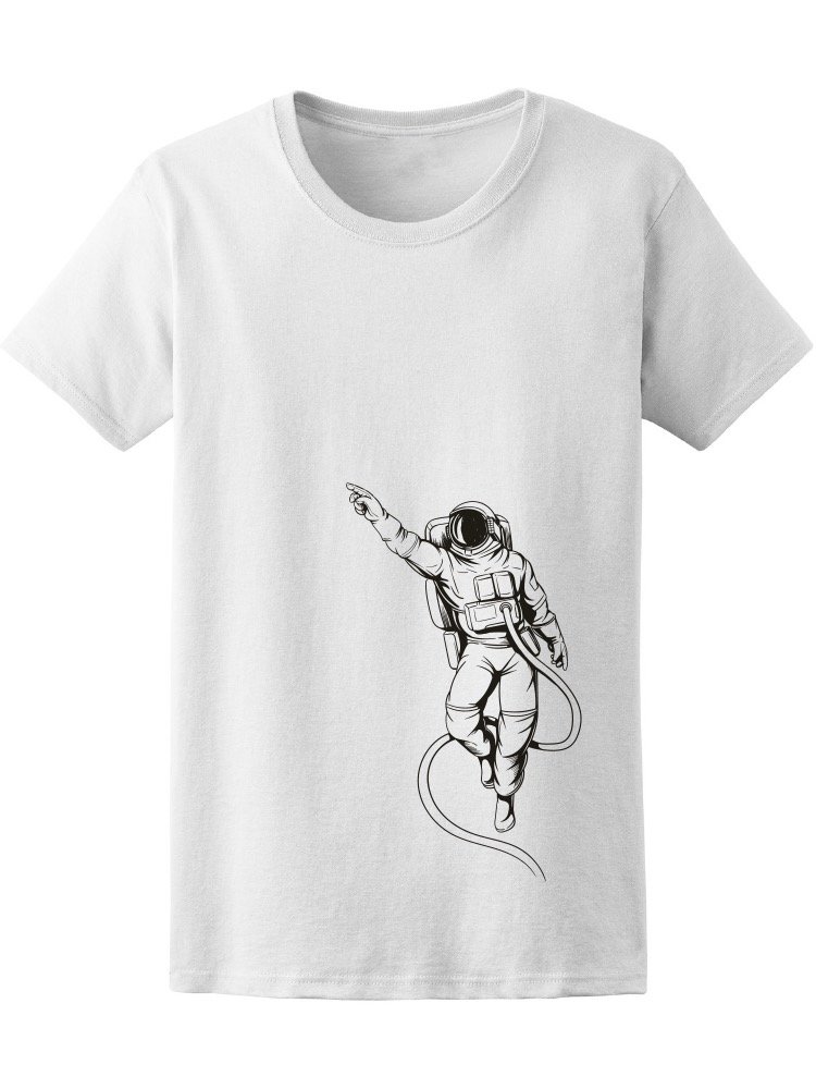 Men's Astronaut in Space Graphic T-Shirt - Cool Sci-Fi Tee for Casual Wear & Space Enthusiasts