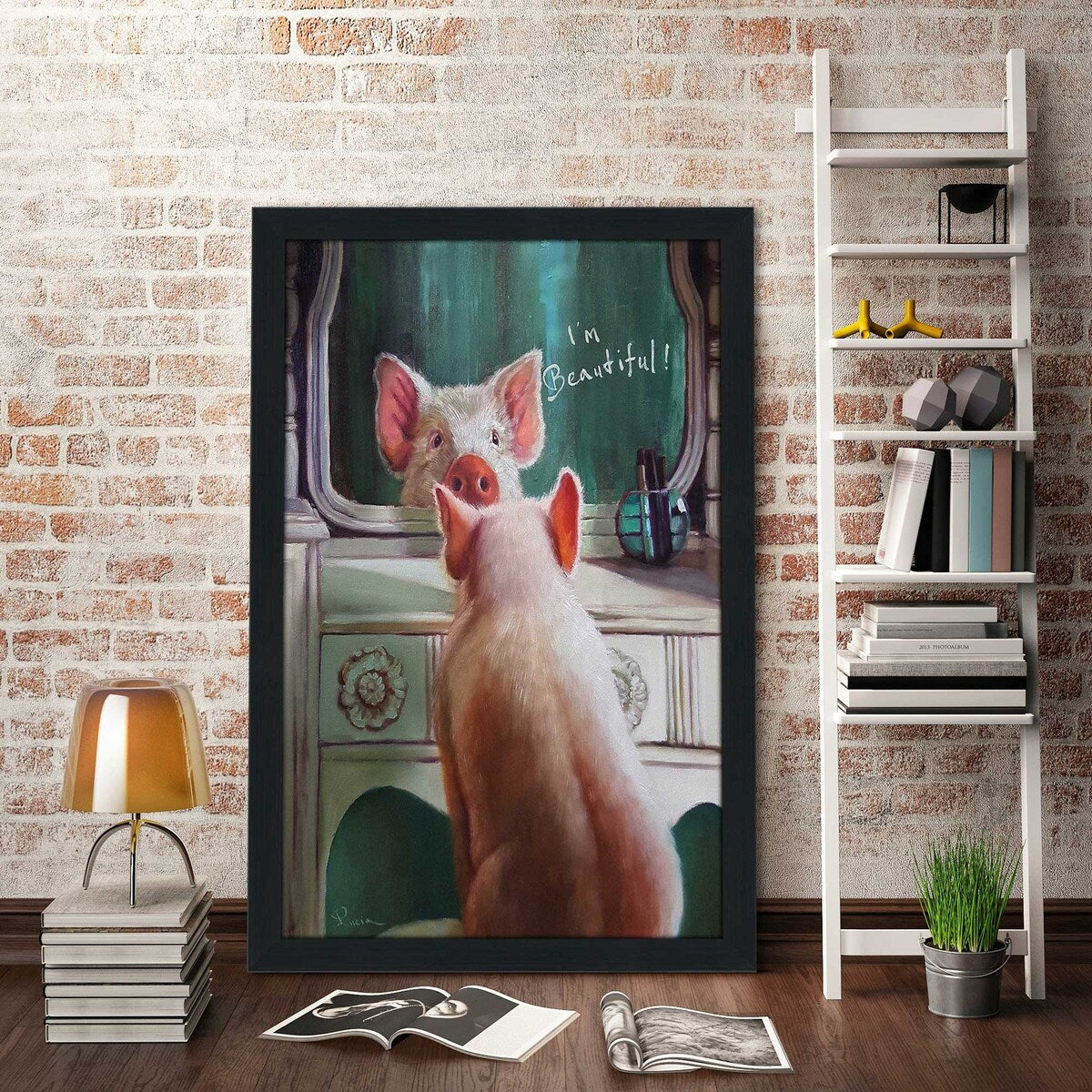 Affirmation by Lucia Heffernan - Premium Acrylic Wall Art Print for Home & Office Decor - Perfect for Living Room, Bedroom, or Workspace Inspiration