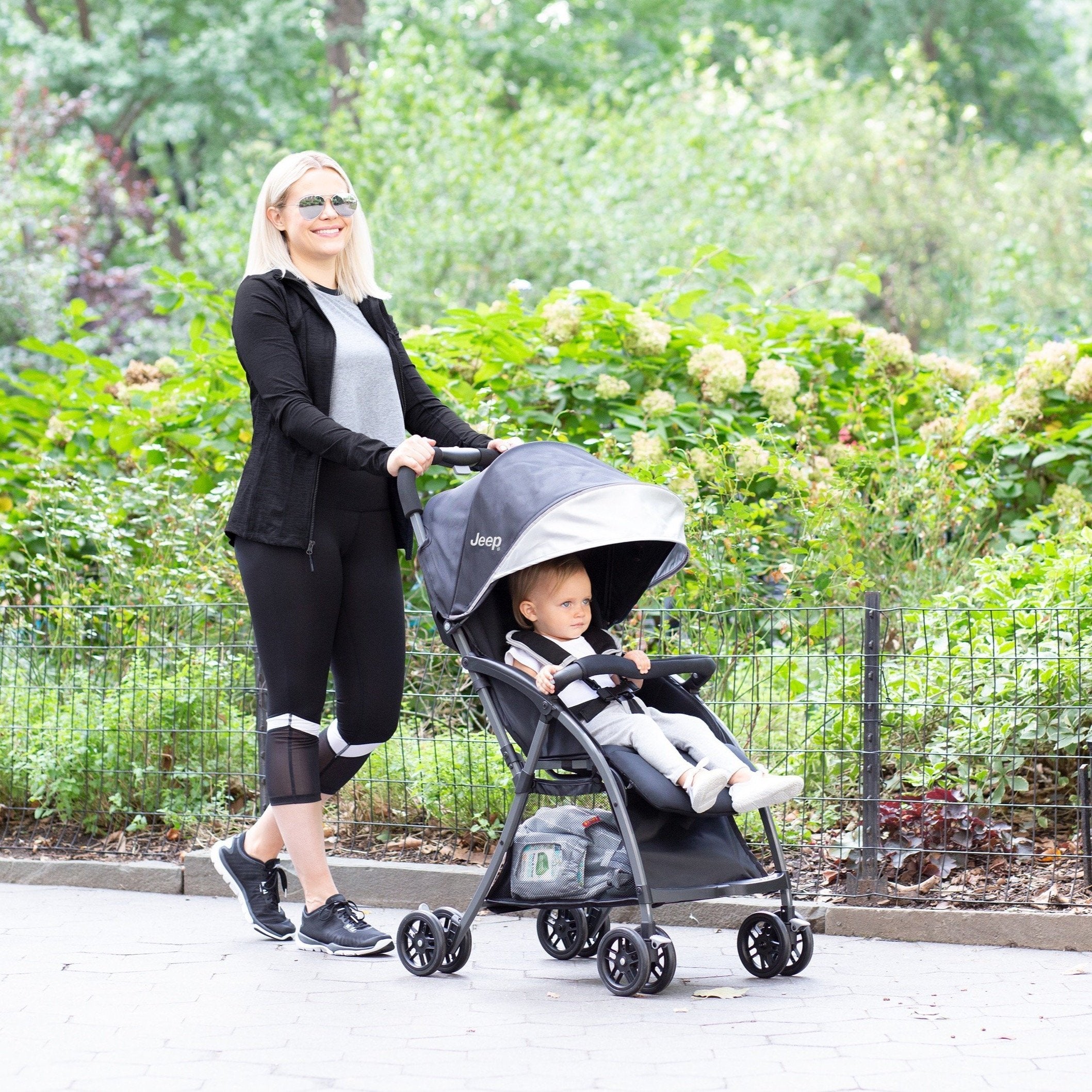 Jeep® Ultralight Adventure Stroller - Lightweight Compact Travel Stroller for Toddlers | Perfect for Hiking, Travel & Everyday Use