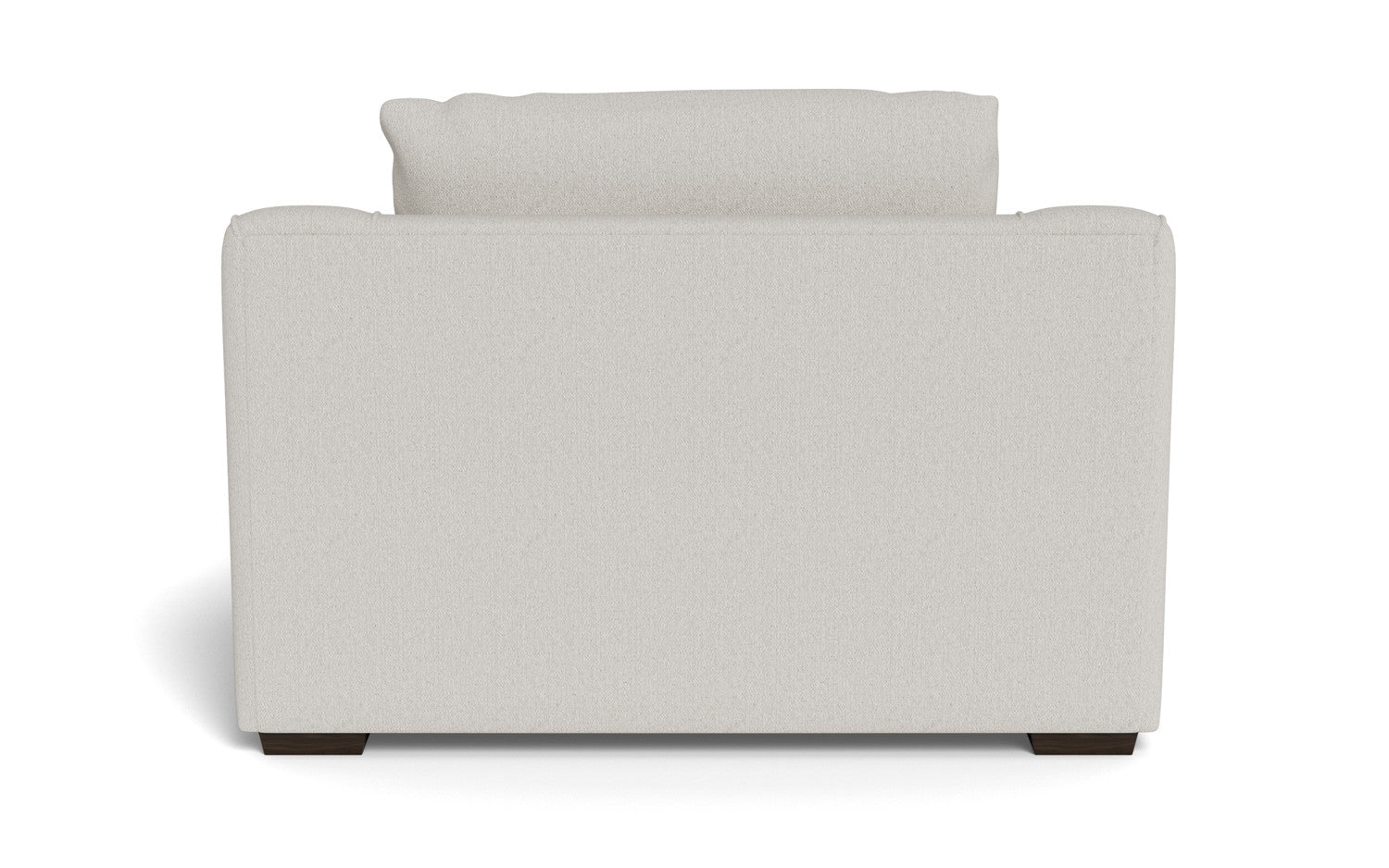 Austonian 56 Arm Chair - Modern Accent Chair with Upholstered Seat & Wooden Legs for Living Room, Bedroom, or Office - Comfortable Lounge Chair for Relaxing & Reading