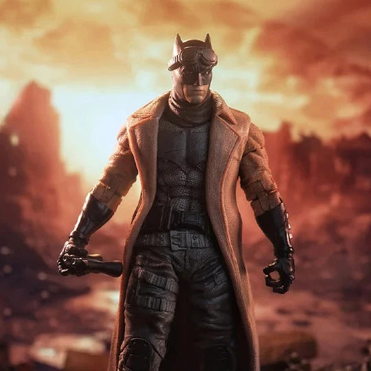 Batman (Knightmare) DC Multiverse Action Figure - Batman v Superman: Dawn of Justice Collectible Toy for Display & Play | Perfect for Superhero Fans & Collectors | Great for Home Decor, Office Display, and Gift Giving
