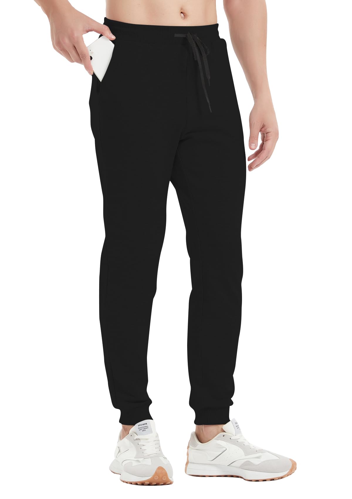 **32/34/36/38/40 Long Inseam Men's Tall Sweatpants - Slim Fit Joggers for Workout, Running & Lounge - Comfortable Athletic Pants for Tall Men**    *(Perfect for Gym, Casual Wear & Relaxing at Home)*