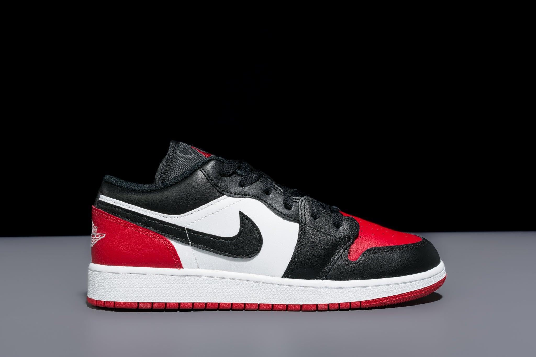Jordan Boys Air Jordan 1 Low Sneakers - Big Kids Size - Stylish & Comfortable for School, Sports & Everyday Wear