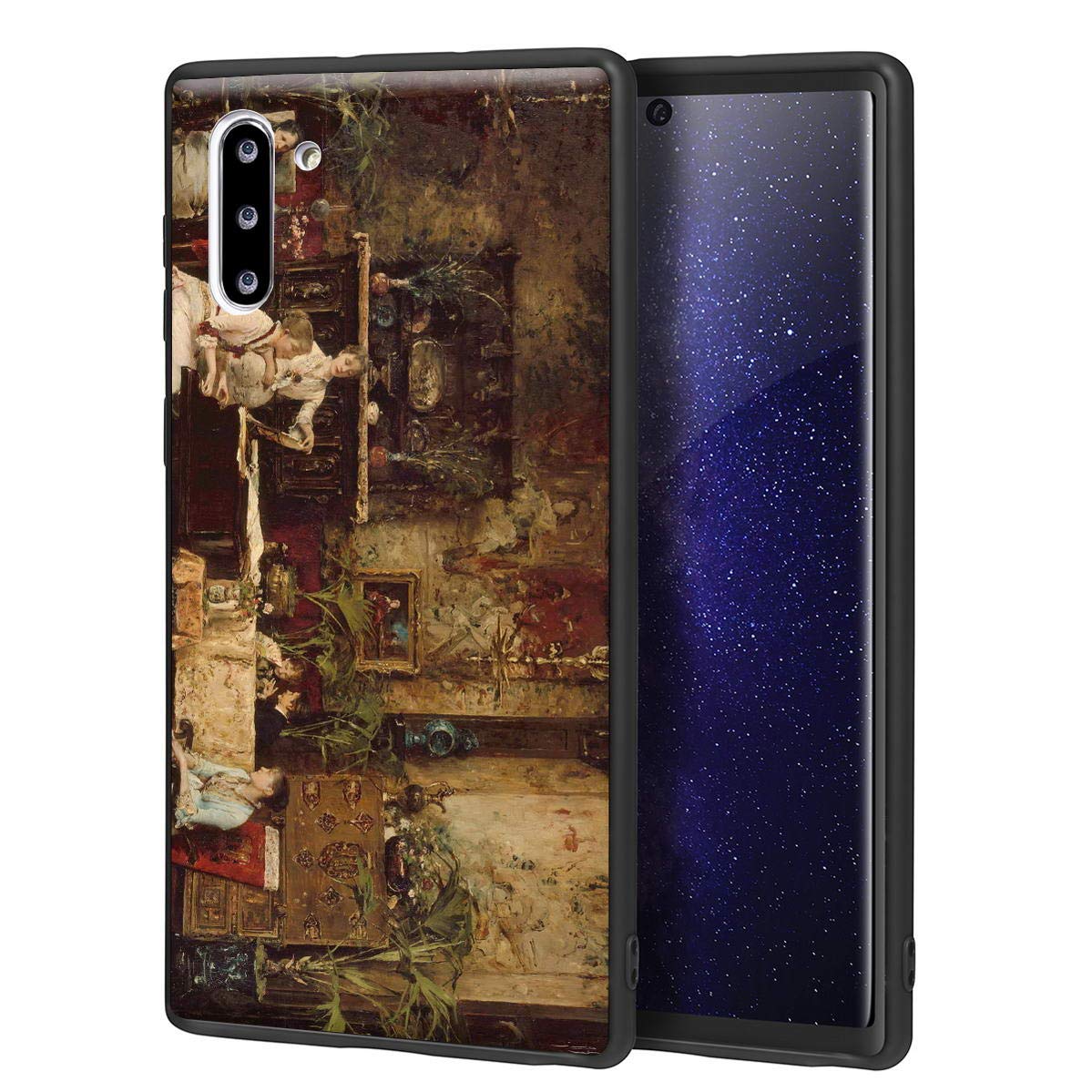 Samsung Galaxy Note 10 Case with Mihaly Munkacsy's The Music Room Art - Premium Giclee UV Printed Phone Cover for Art Lovers - Perfect for Home, Office & Travel Protection