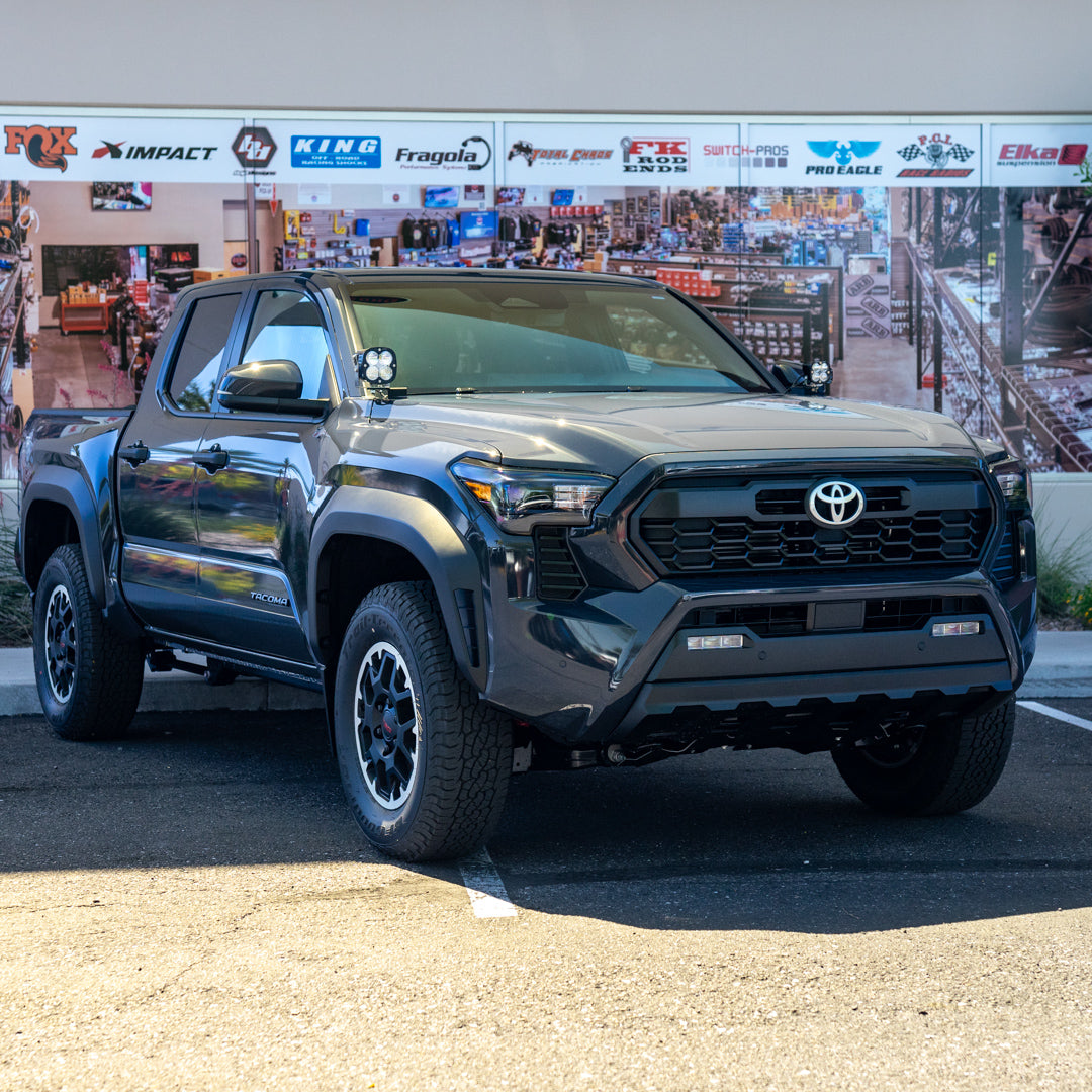 2024 Tacoma A Pillar Light Mounts - Heavy Duty Off-Road LED Light Brackets for Toyota Tacoma | Perfect for Night Driving, Camping & Overlanding Adventures