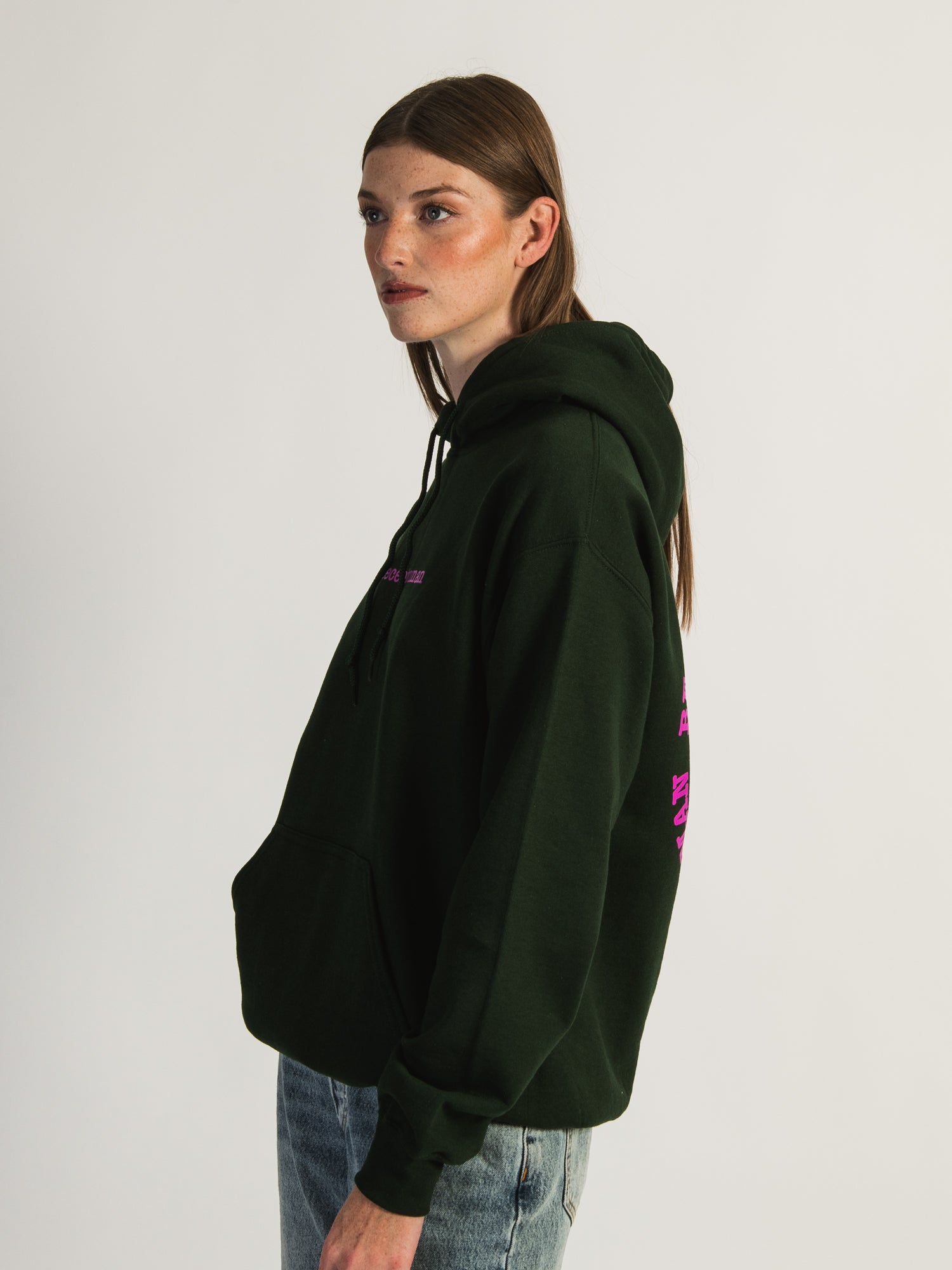 Barstool Sports Be a Decent Human Hoodie - Soft & Comfortable Pullover Sweatshirt for Men & Women - Perfect for Casual Wear, Gym, and Outdoor Activities