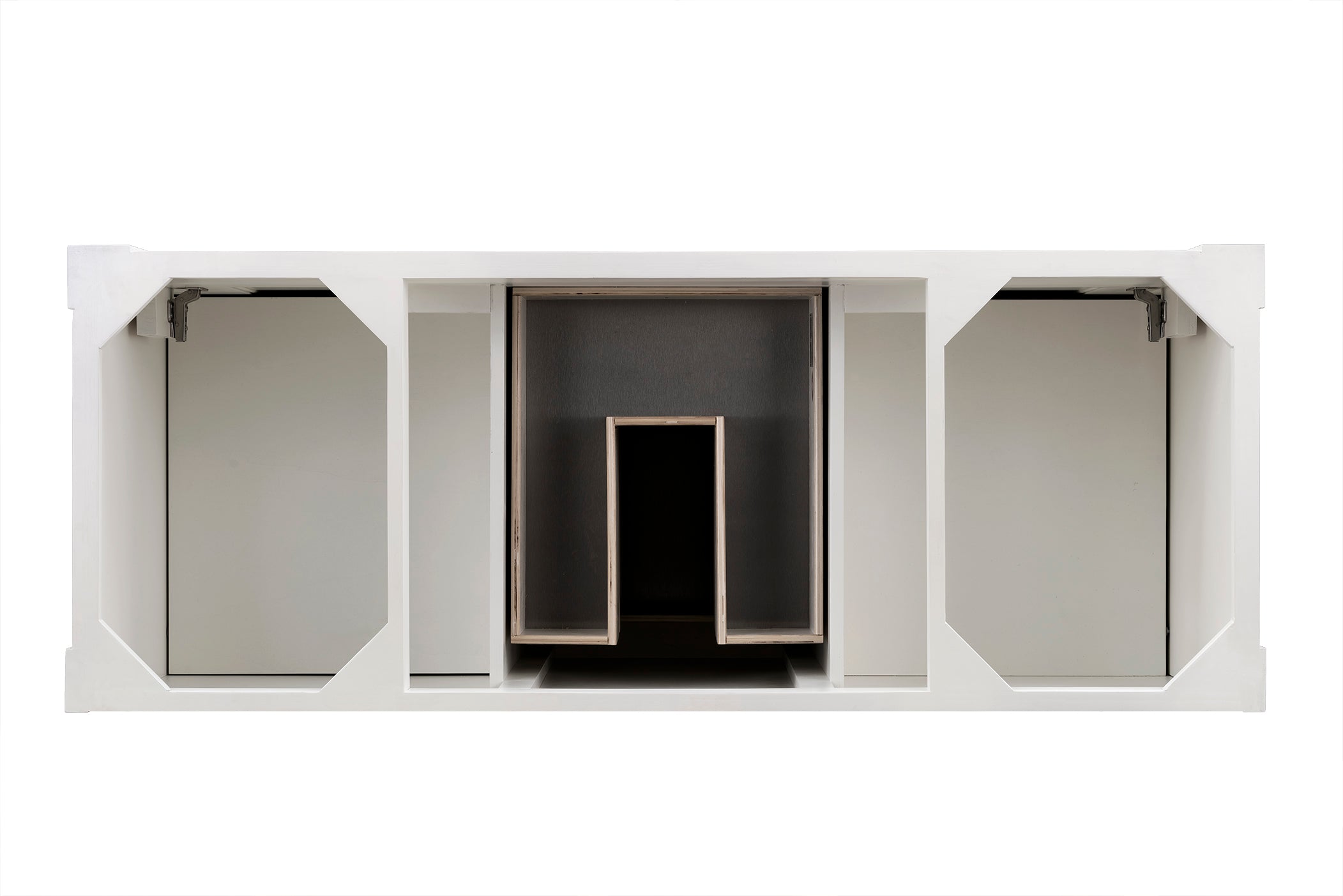 Brookfield 60-Inch Single Bathroom Vanity in Bright White - Perfect for Modern Bathroom Renovations and Home Upgrades