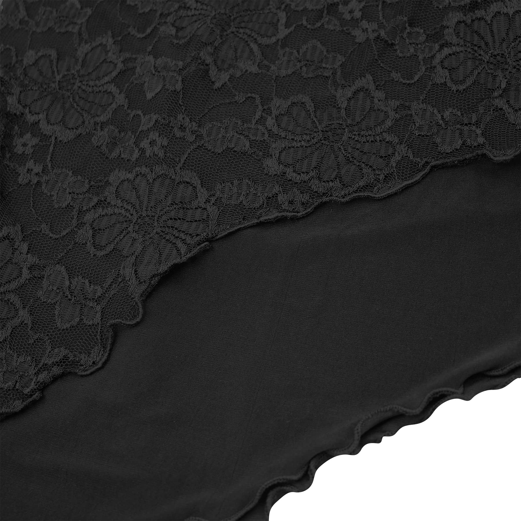 ANKOMINA Women's Muslim Hijab Head Wrap Scarf - Fashionable Lace Head Covering for Prayer, Modest Fashion & Everyday Wear - Perfect for Work, Travel and Special Occasions