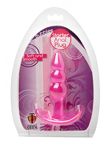 Bubbles Bumpy Starter Anal Plug - Pink (AD921) | Beginner-Friendly Silicone Butt Plug for Comfortable Anal Training & Play | Perfect for Couples & Solo Exploration