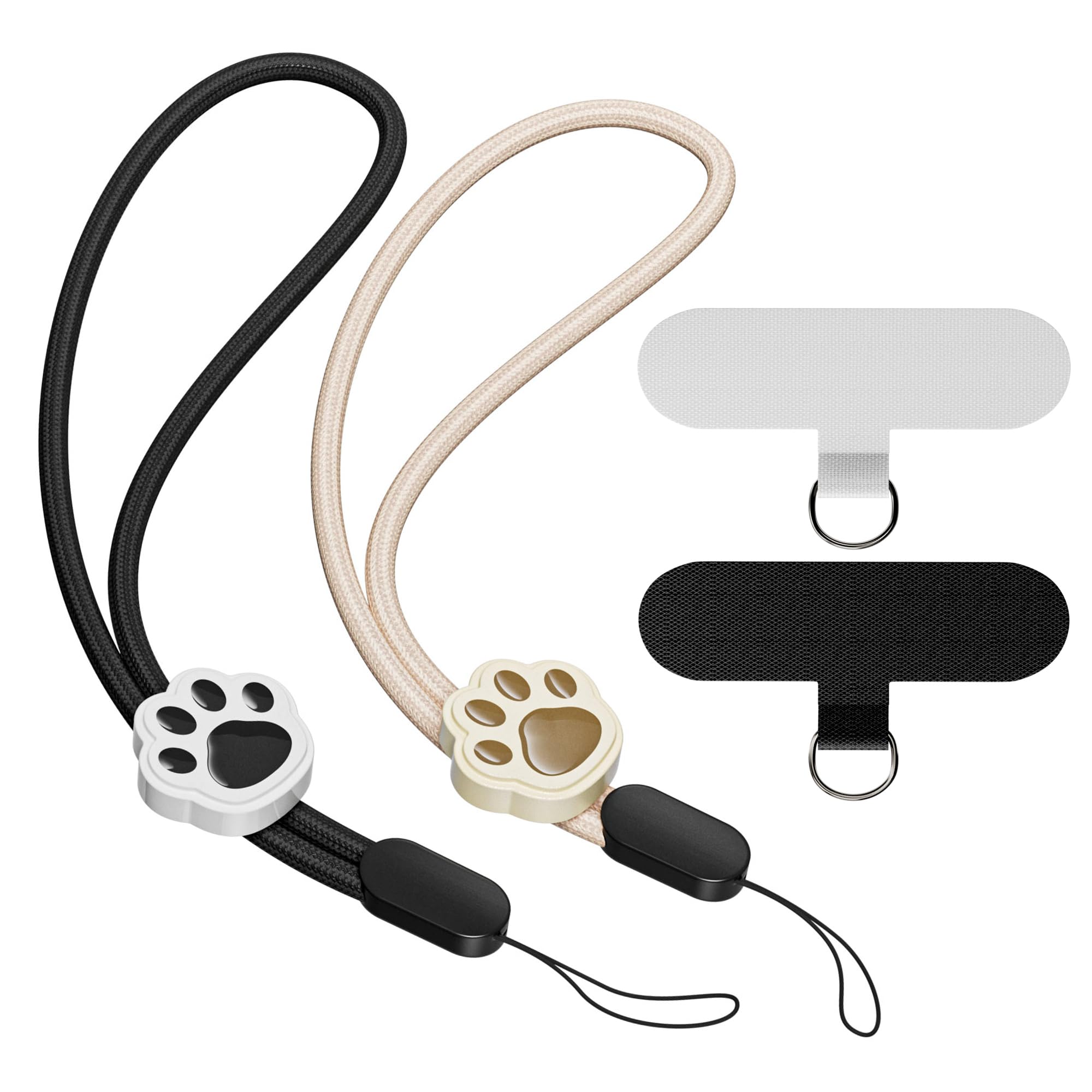 SURDOCA Adjustable Phone Lanyard - Nylon Wrist Strap for Smartphones, Cameras, Earphones & USB Drives | Anti-Theft Security Strap for Work, Travel & Outdoor Activities