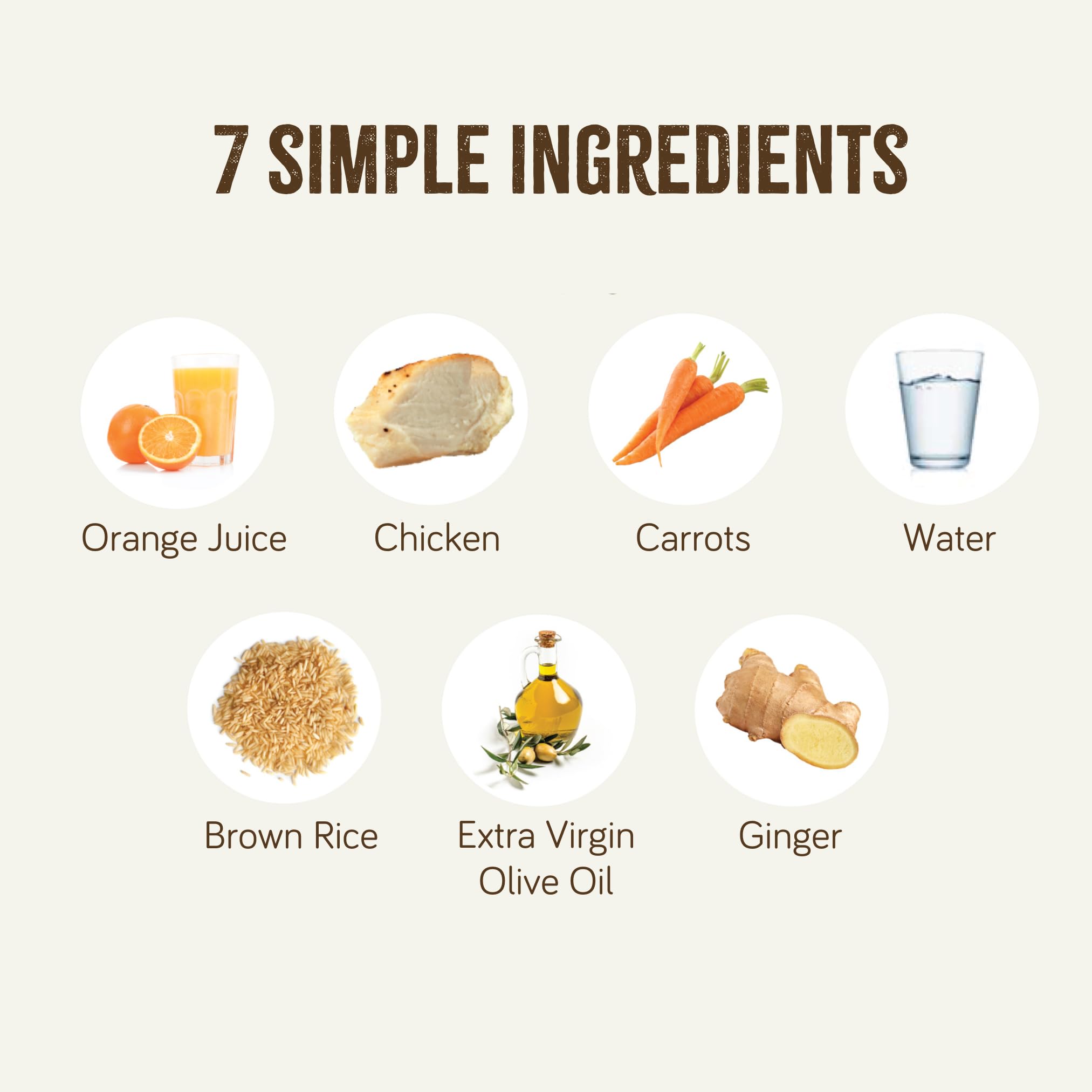 Real Food Blends Chicken, Carrots & Brown Rice Puree - High Protein Tube Feeding Meals with Vegetables & Fruits - 340 Calorie Nutrient-Rich Pureed Food for Adults & Seniors - Easy Lunch & Dinner Solution - 9.4 oz (Pack of 12) - Ideal for Home Care, Hospitals & Recovery Meals
