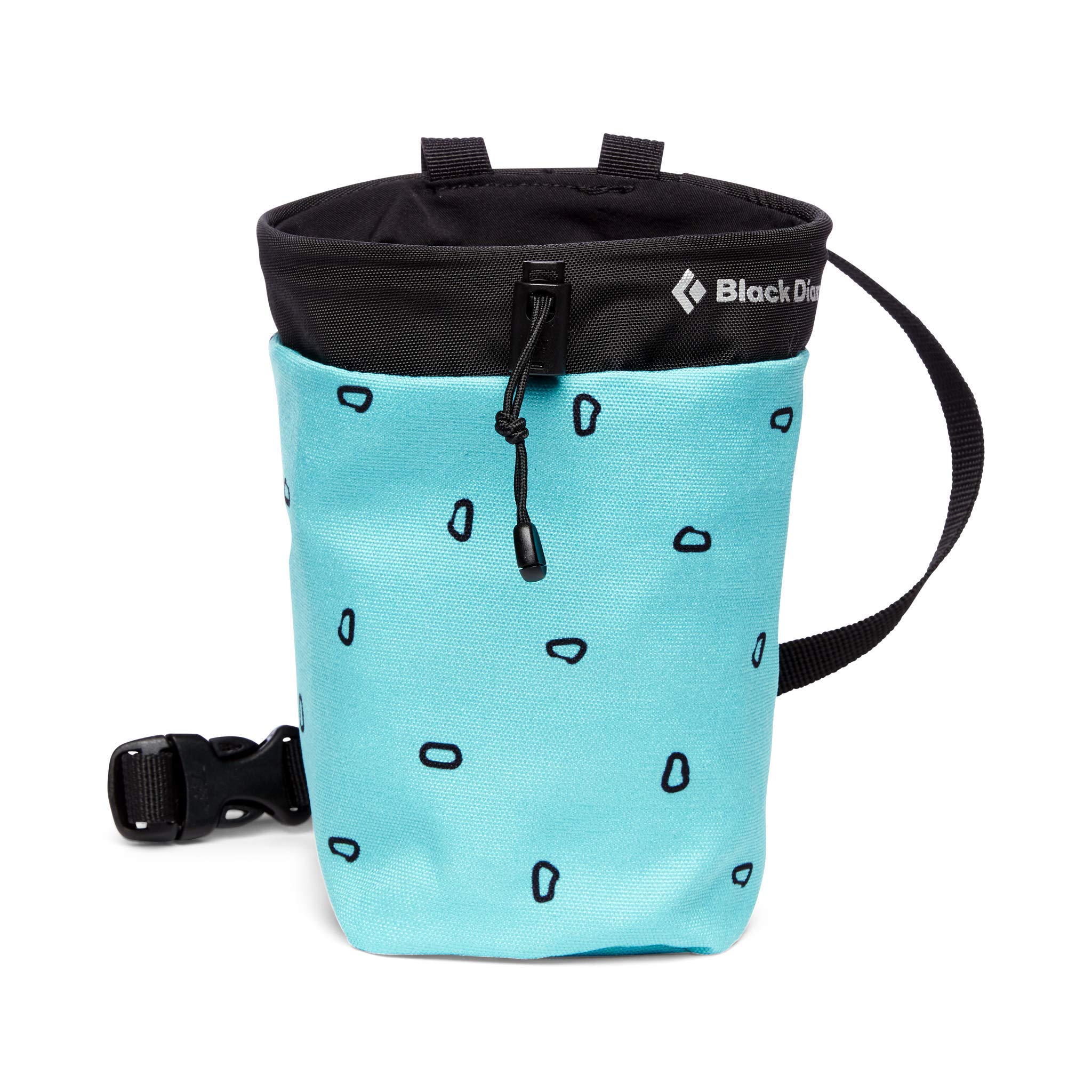 Black Diamond Premium Gym Chalk Bag for Rock Climbing & Weightlifting - Non-Slip Grip for Bouldering, Powerlifting & Gymnastics Training