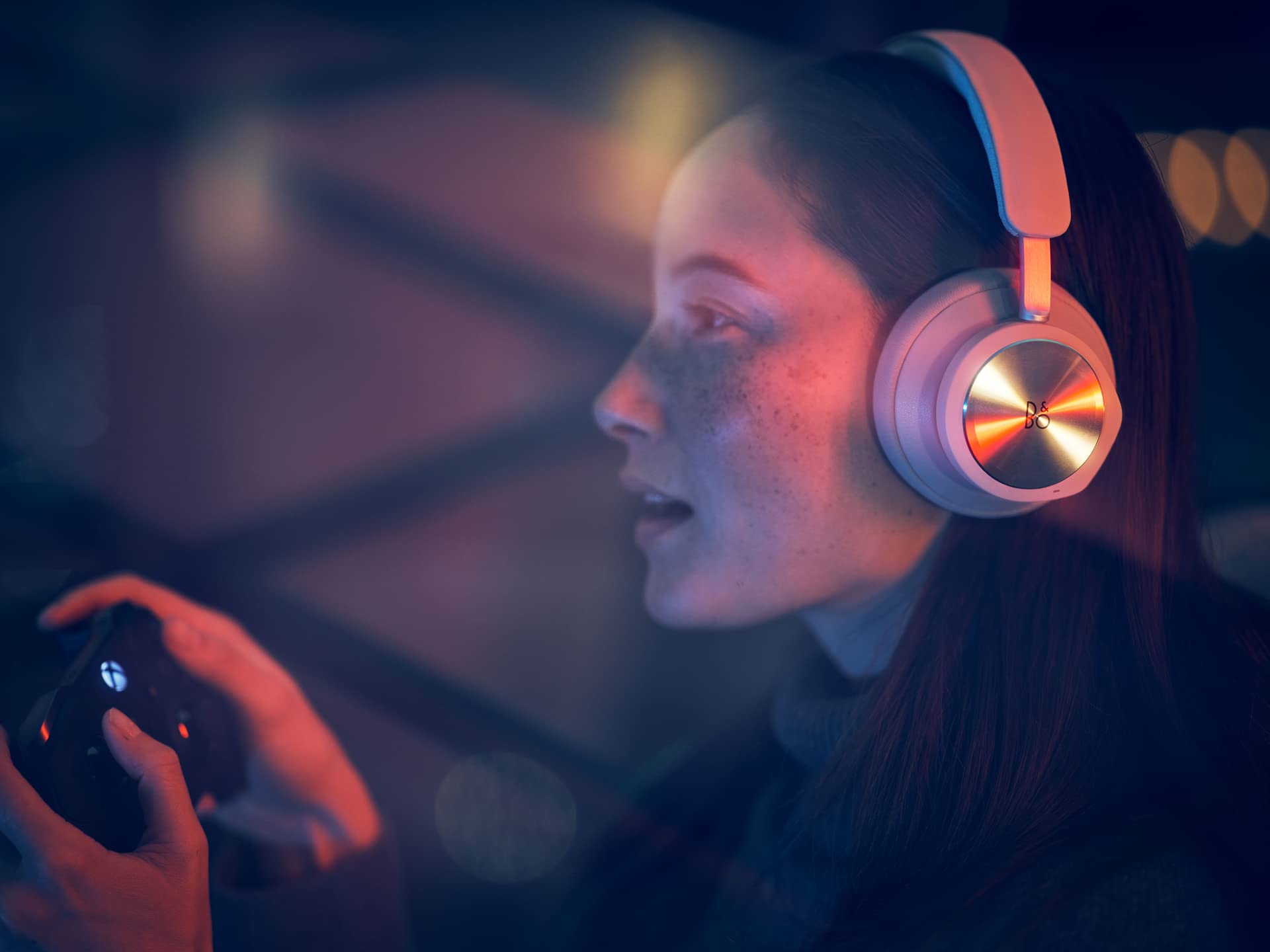 Bang & Olufsen Beoplay Portal Wireless Gaming Headset with Active Noise Cancellation - Premium Comfort for Xbox Series X|S & Xbox One - Perfect for Competitive Gaming & Immersive Home Theater Experience