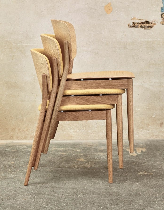 Valencia Side Chair by Ton - Modern Wooden Dining Chair for Kitchen, Living Room & Office - Comfortable & Stylish Seating Solution