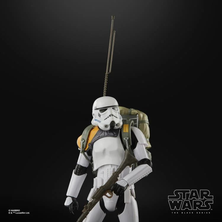 Star Wars The Black Series Stormtrooper (Jedha Patrol) 6-Inch Action Figure - Collectible Toy for Fans, Display & Role-Play Scenes