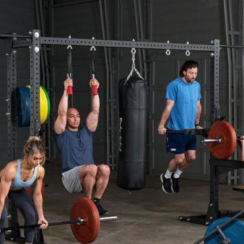 Heavy Duty SPR Power Rack Connecting Bar - Cross Brace for Home Gym Strength Training Equipment - Perfect for Squat Racks, Weightlifting & Power Cage Stability