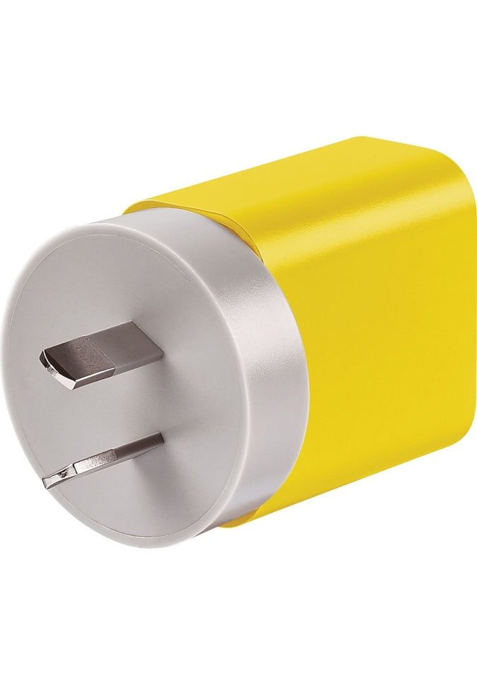 Go Travel Worldwide 3-Port USB A Wall Charger - Fast Charging for Phones, Tablets & Devices - Perfect for Travel, Home & Office Use
