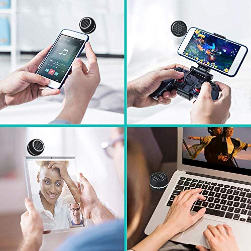 K-Tech B5 Mini Portable Bluetooth Speaker - 3W Powerful Sound with Clear Bass, 3.5mm AUX Audio, Plug & Play for iPhone, iPad, Smartphones - Perfect for Travel, Outdoor, Home & Office Use - Black